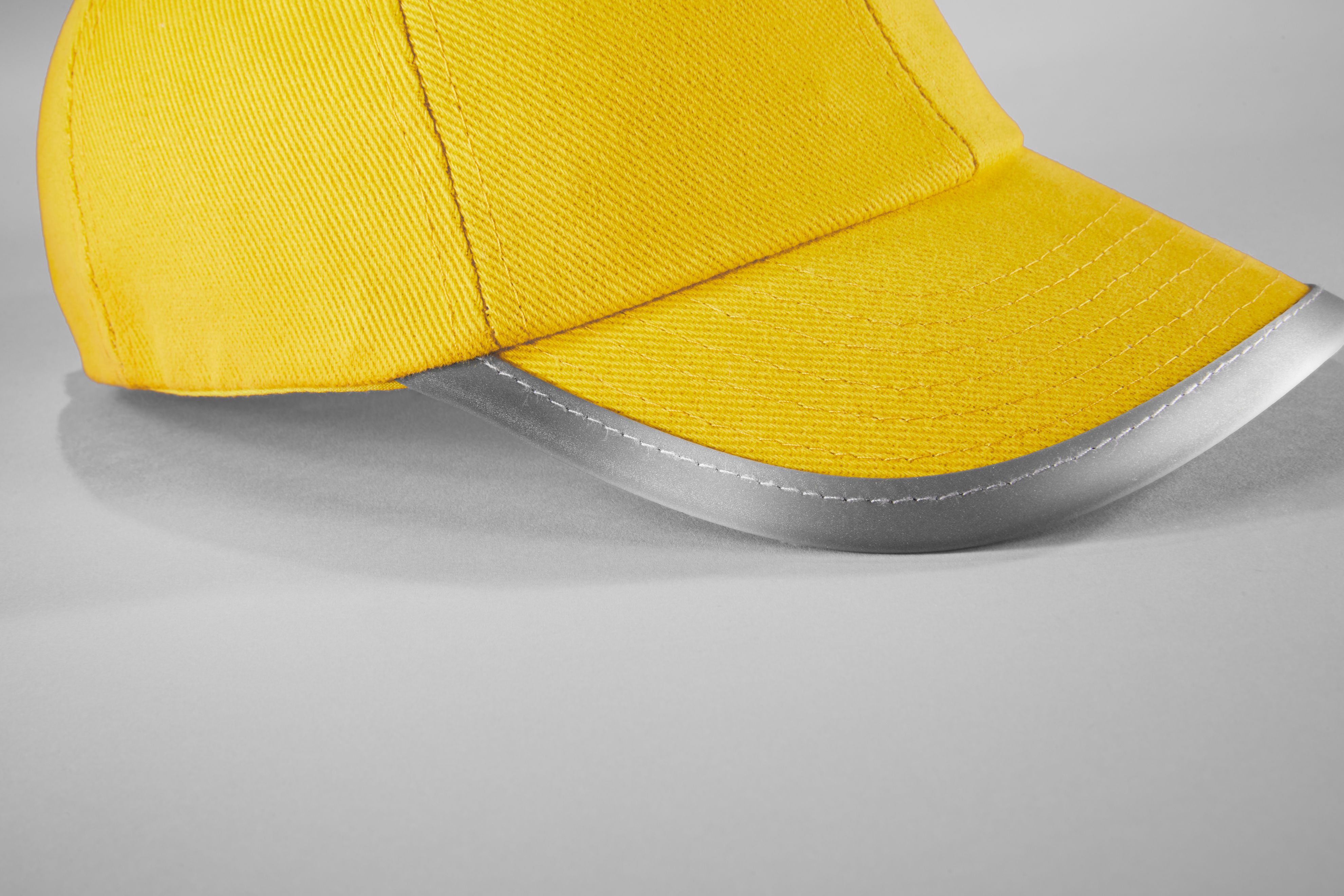 Security Cap for Kids MB6193 Originelles 6 Panel Cap mit reflektierender Schildeinfassung ( ohne Schutzfunktion/keine PSA )