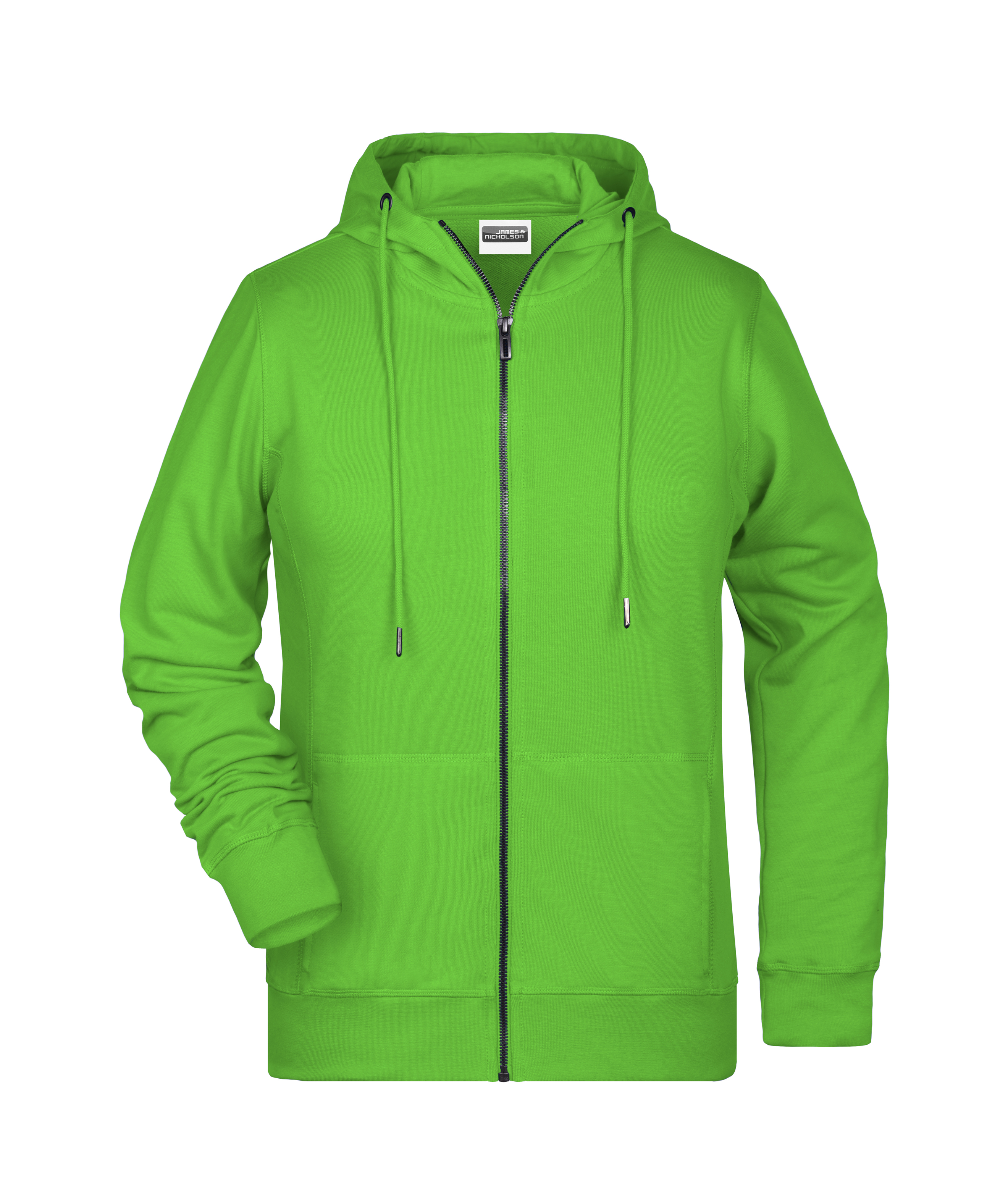 Ladies' Zip Hoody 8025 Sweat-Jacke mit Kapuze und Reißverschluss