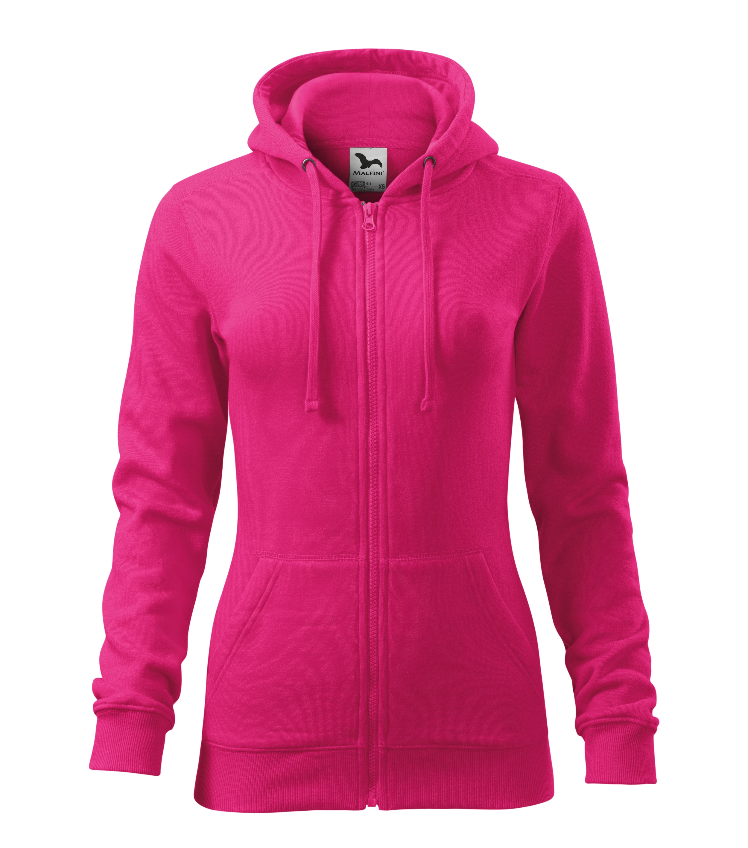Trendy Zipper 411 Sweatshirt Damen Jacke Sweatshirts für Bekleidung Sweatjacke Kapuzenjacke Übergangsjacke