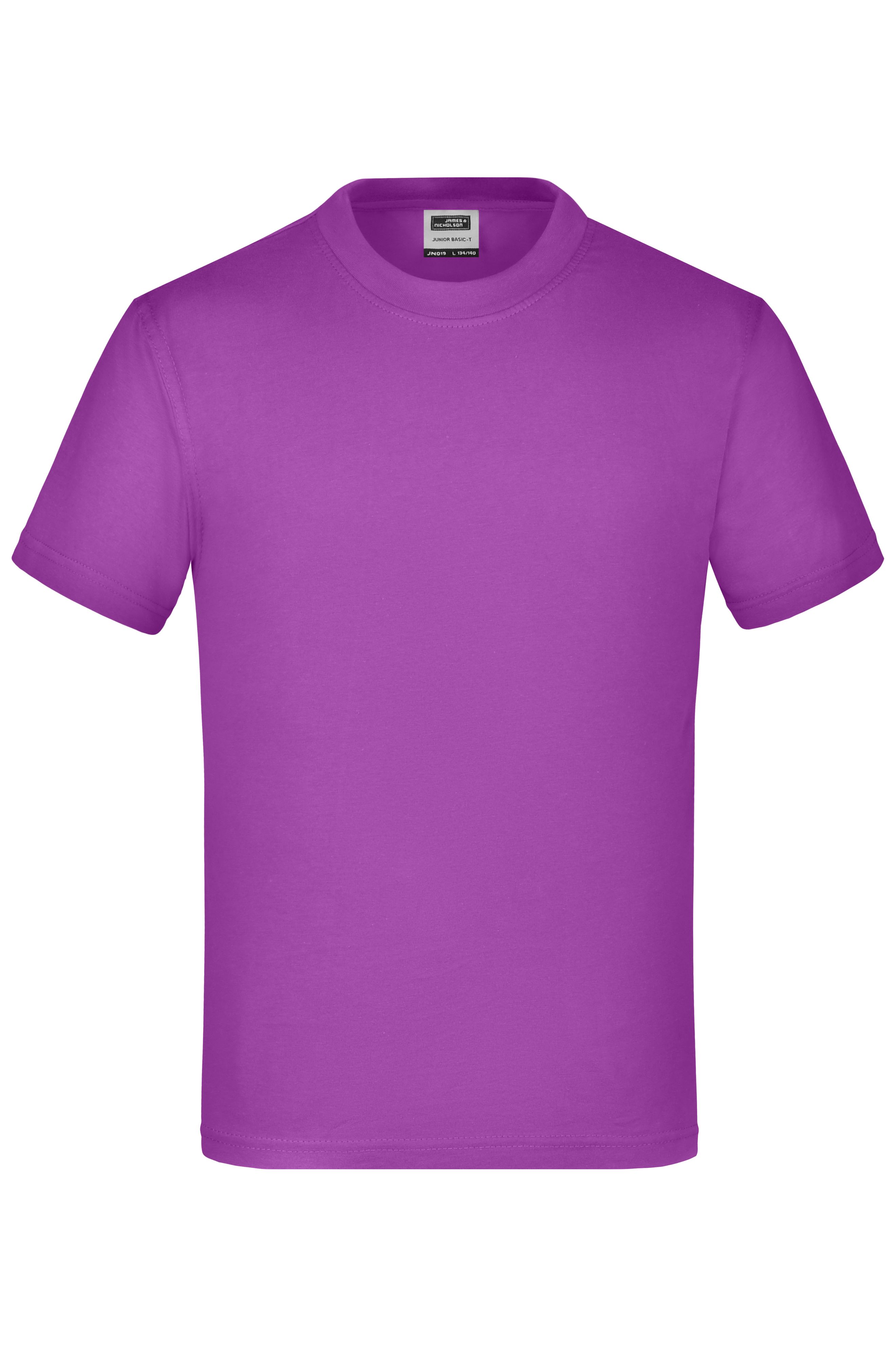 Junior Basic-T JN019 Kinder Komfort-T-Shirt aus hochwertigem Single-Jersey