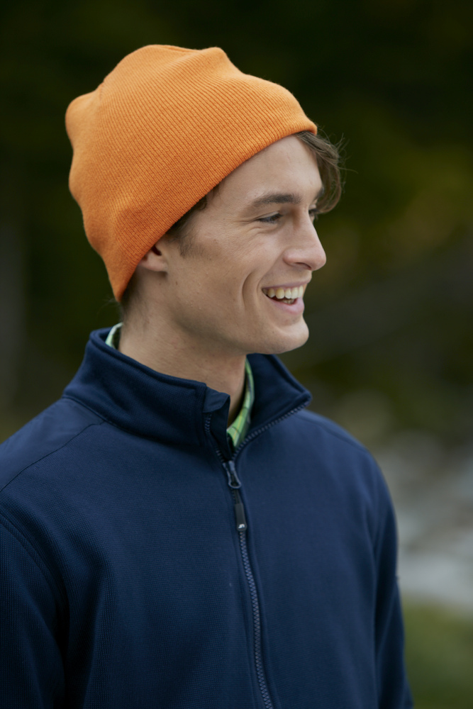 Beanie No.1 MB7580 Enganliegende Strickmütze ohne Umschlag