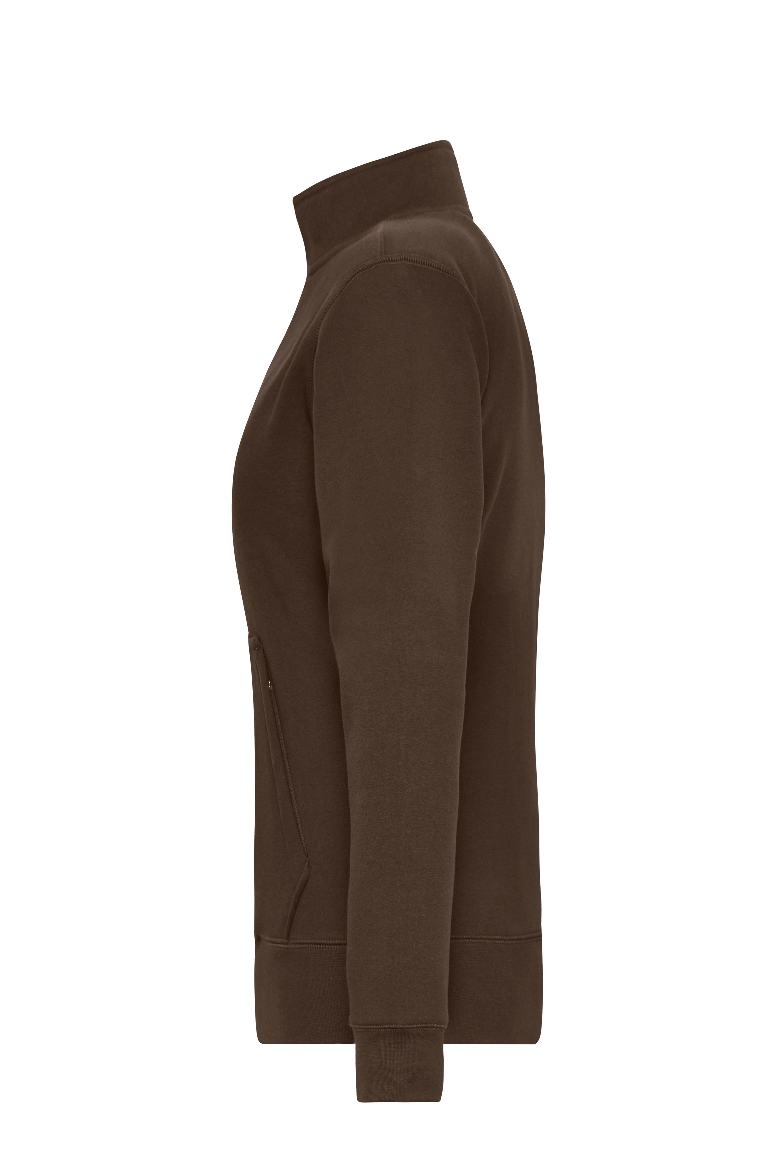 Ladies' Doubleface Work Jacket -  SOLID - JN1809 Funktionelle Jacke mit Stehkragen und Kängurutasche