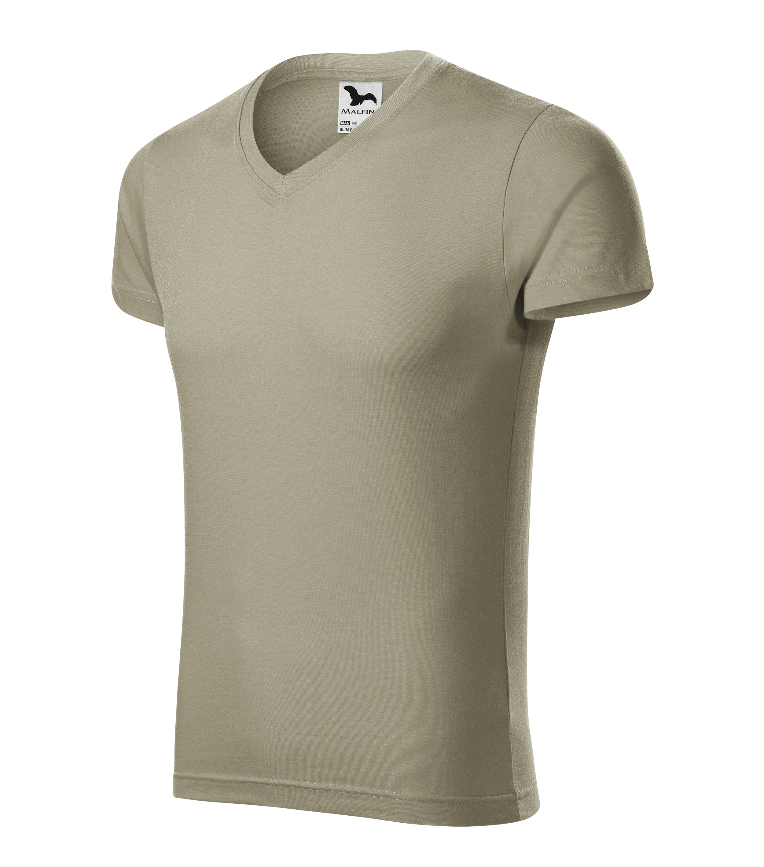 Slim Fit V-neck 146 T-Shirt Herren