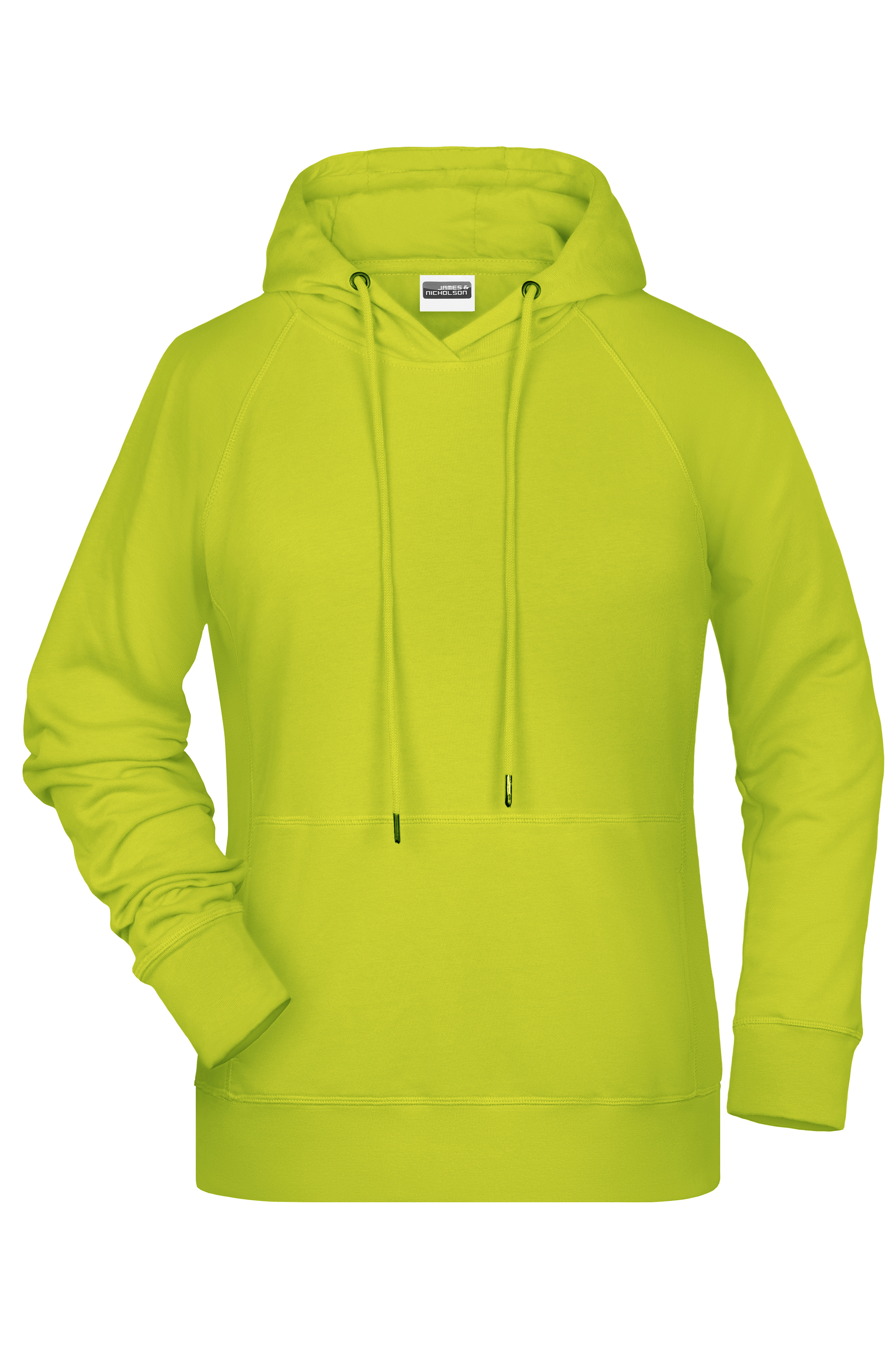 Ladies' Hoody 8023 Kapuzensweat mit Raglanärmeln