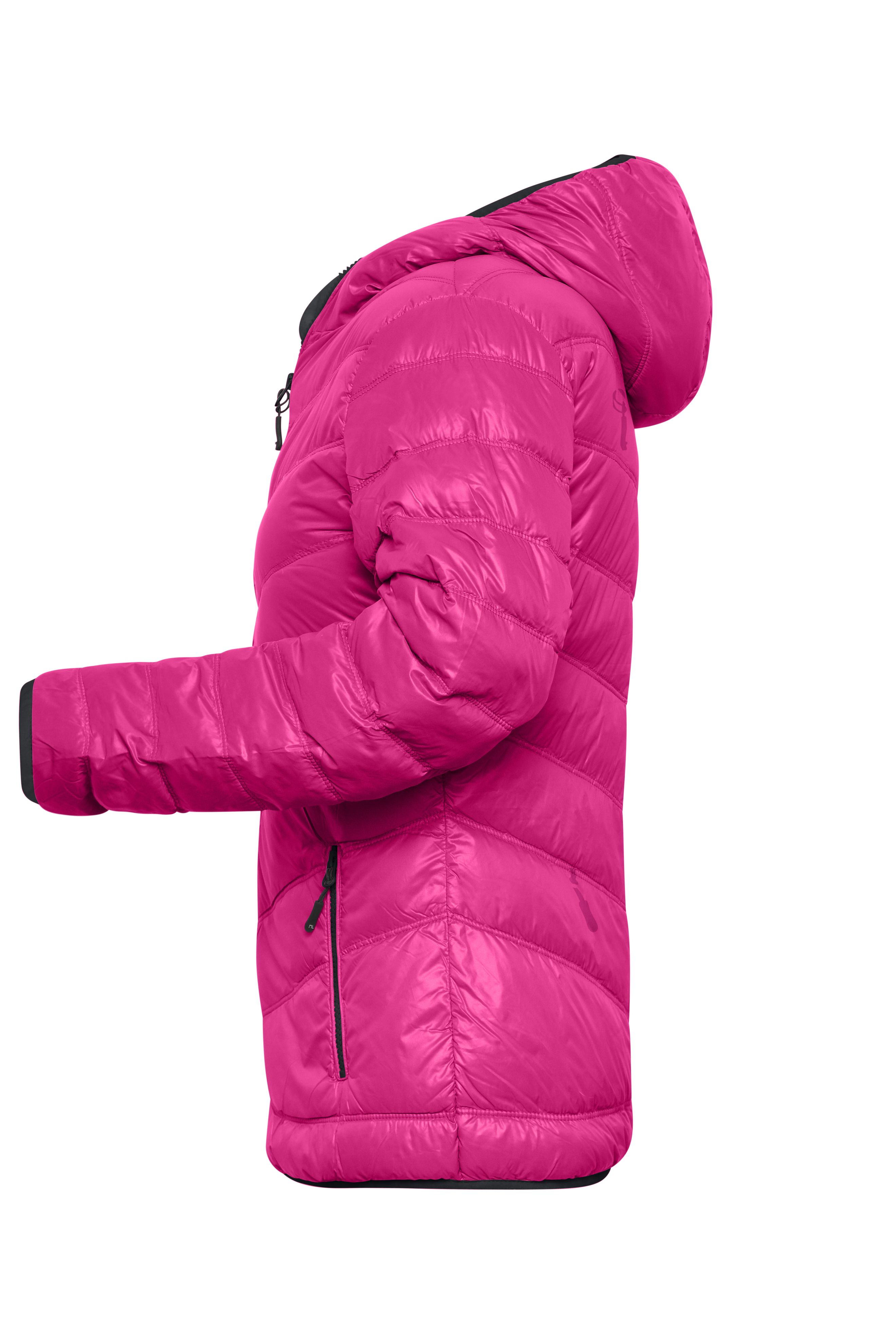 Ladies' Down Jacket JN1059 Ultraleichte Daunenjacke mit Kapuze in sportlichem Style