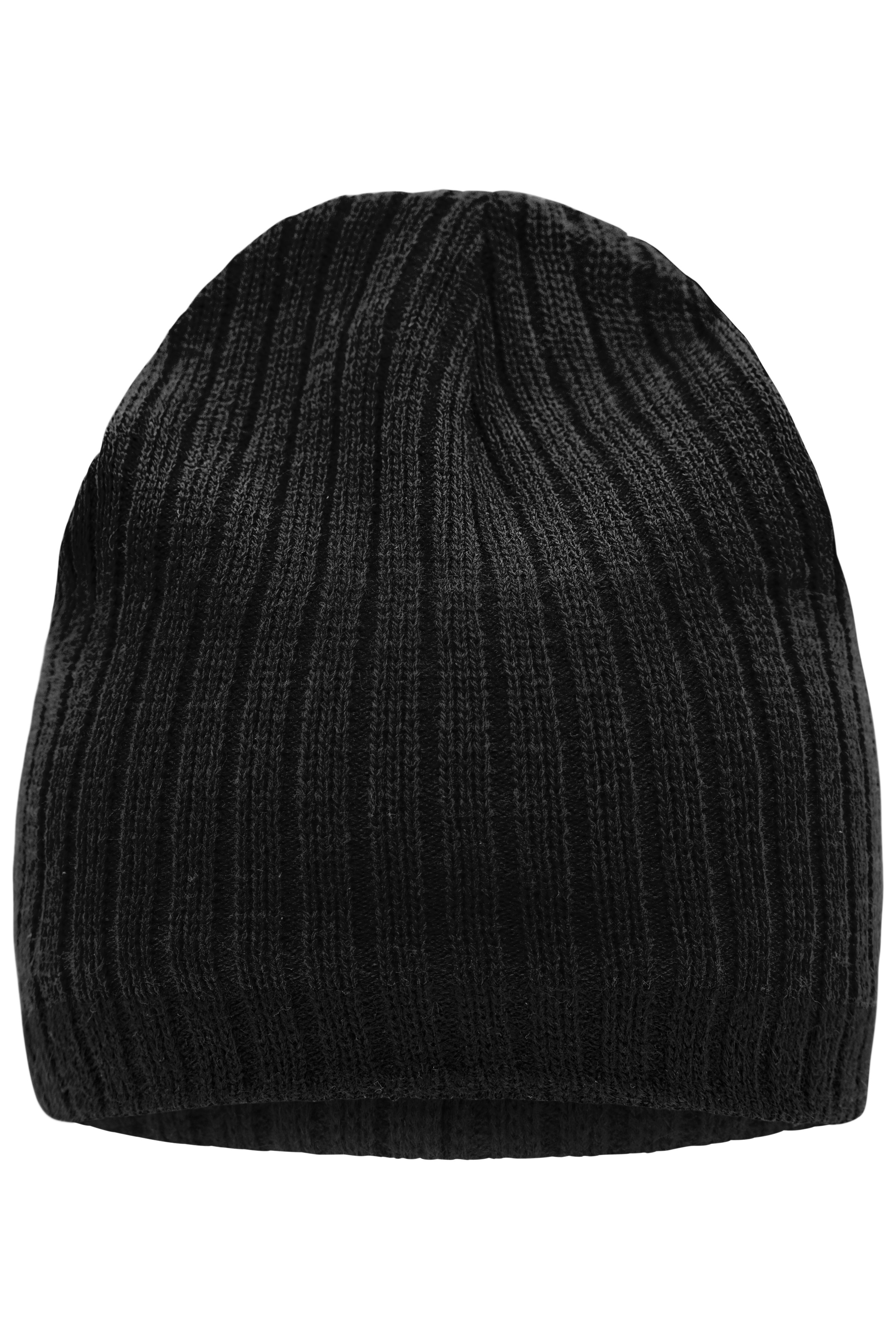 Knitted Hat MB7102 Strickmütze in klassischer Ripp-Optik