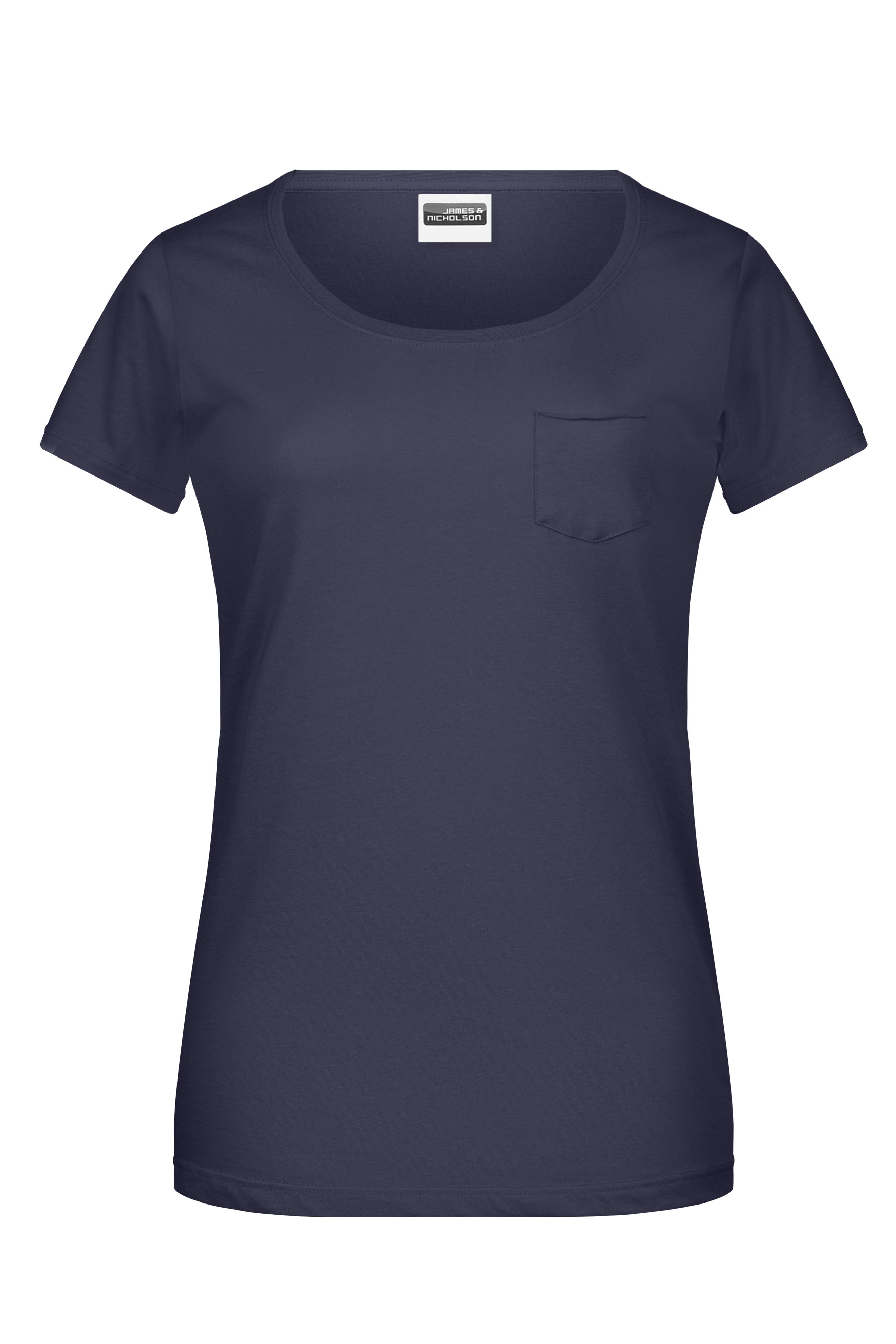 Ladies'-T Pocket 8003 T-Shirt mit modischer Brusttasche Ladies'-T Pocket 8003 T-Shirt mit modischer Brusttasche