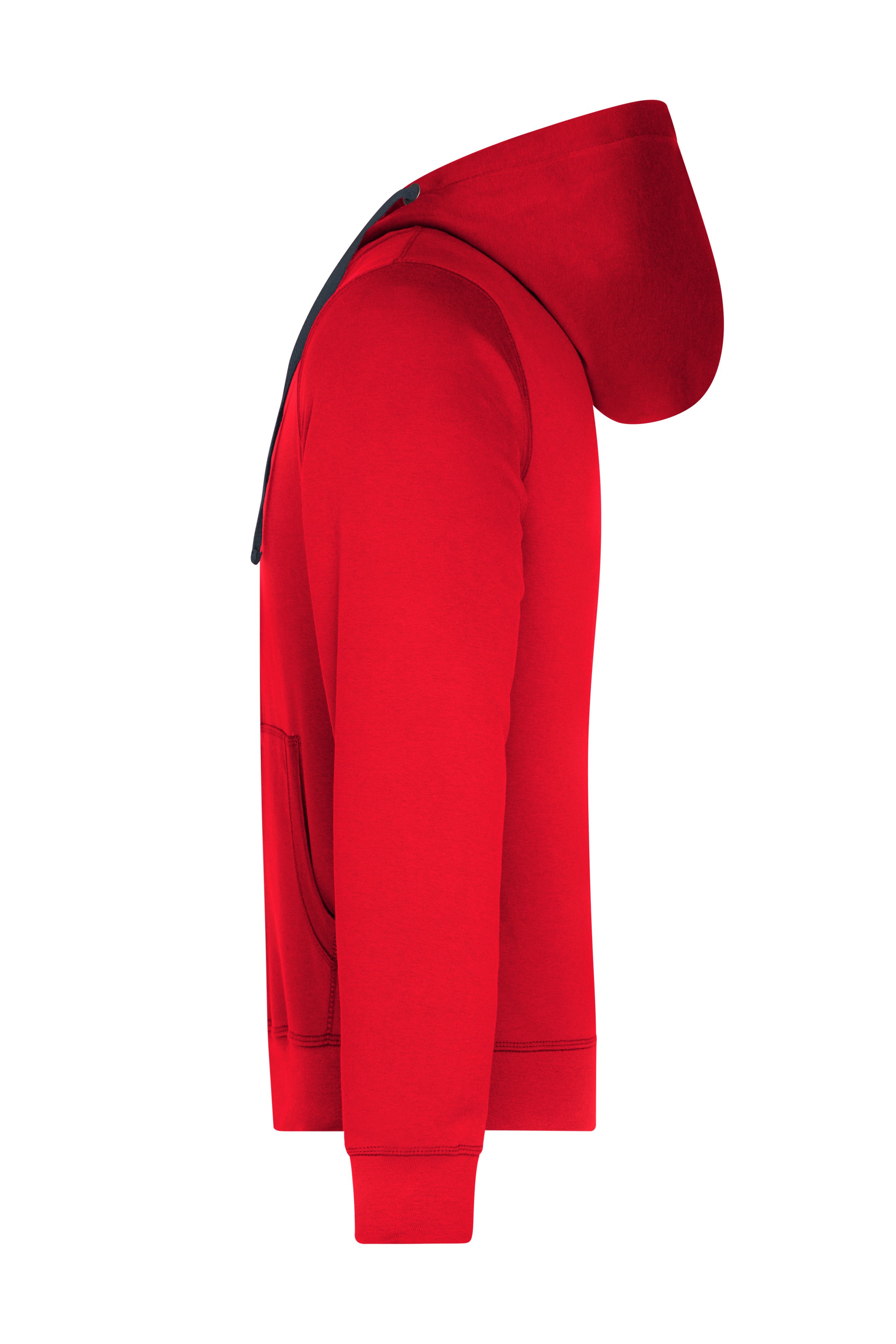 Men's Hooded Jacket JN595 Premium Sweat-Jacke mit Bionic®-Finish