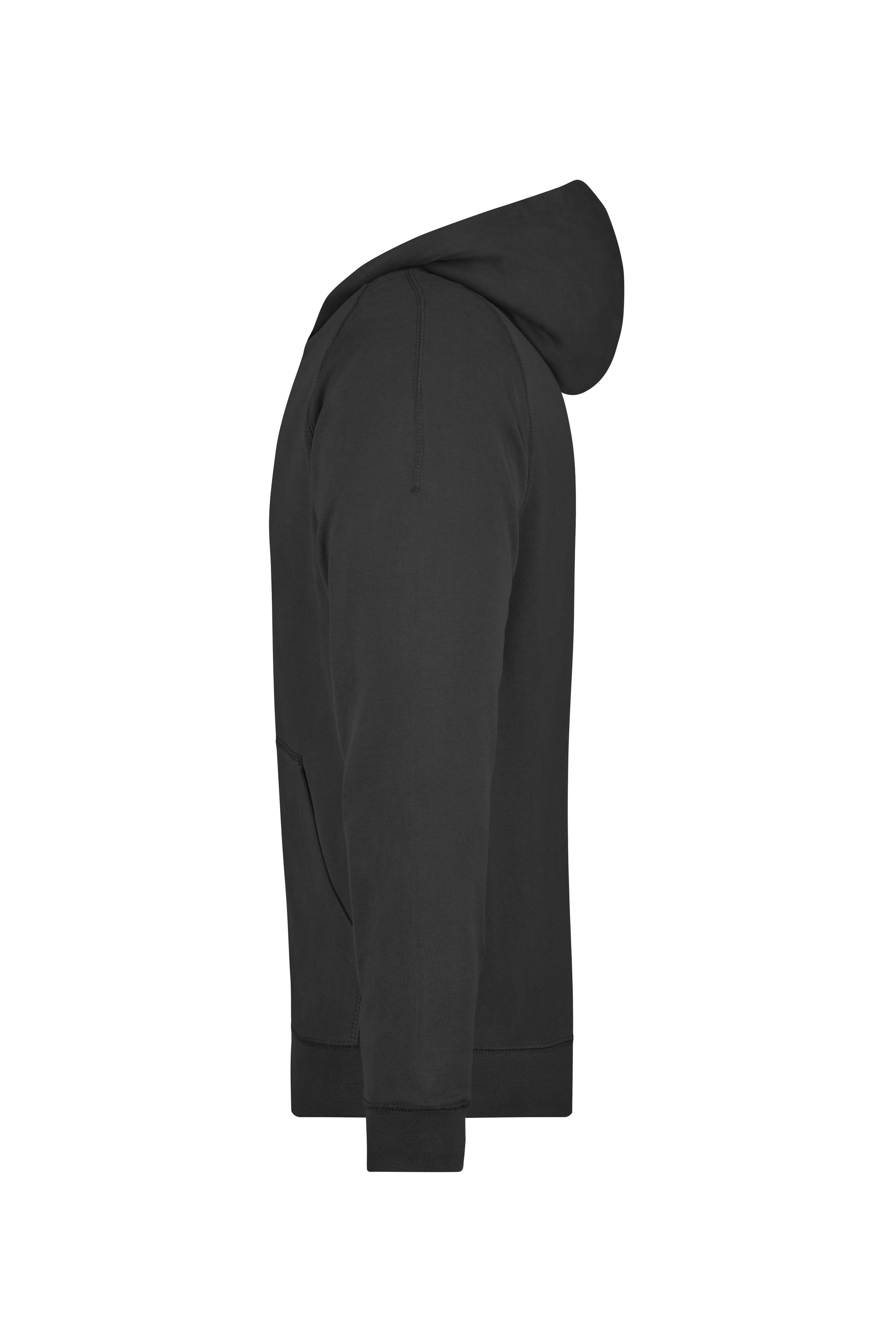 Hooded Jacket JN059 Klassische Kapuzenjacke aus hochwertiger French-Terry-Qualität