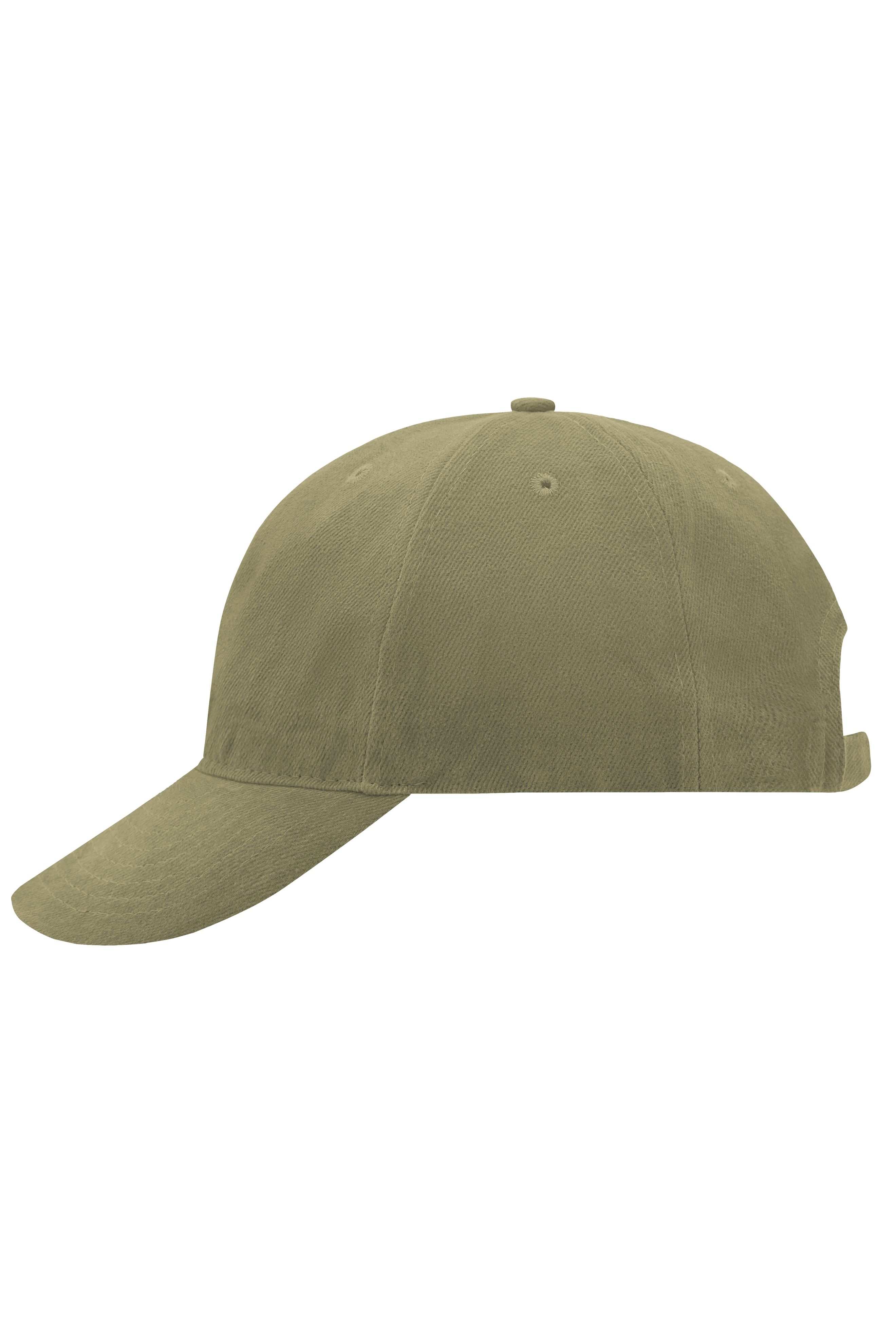 6 Panel Softlining Raver Cap MB6126 Hochwertiges 6 Panel Cap mit leichter Laminierung für einfaches Besticken