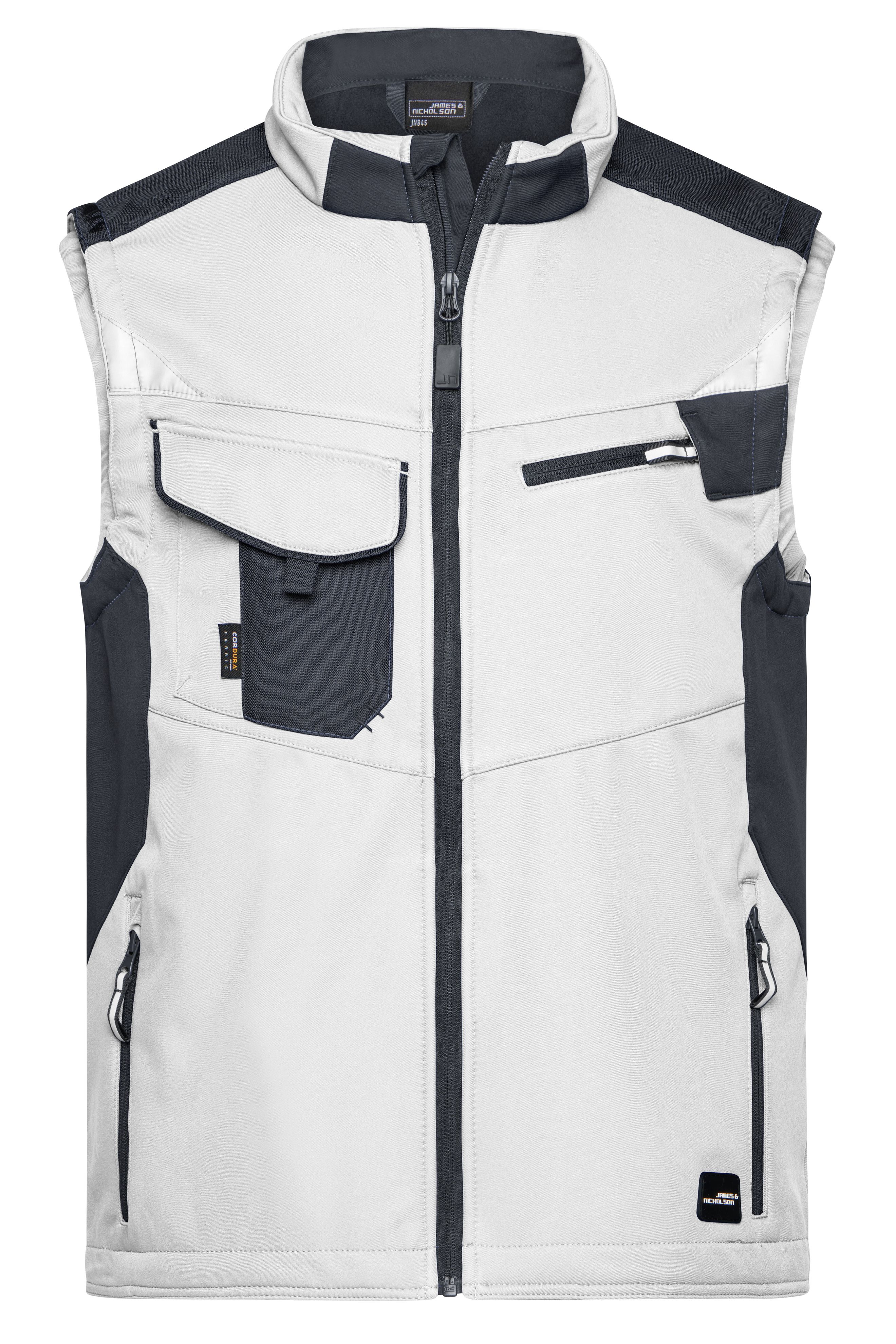Workwear Softshell Vest - STRONG - JN845 Professionelle Softshellweste mit hochwertiger Ausstattung