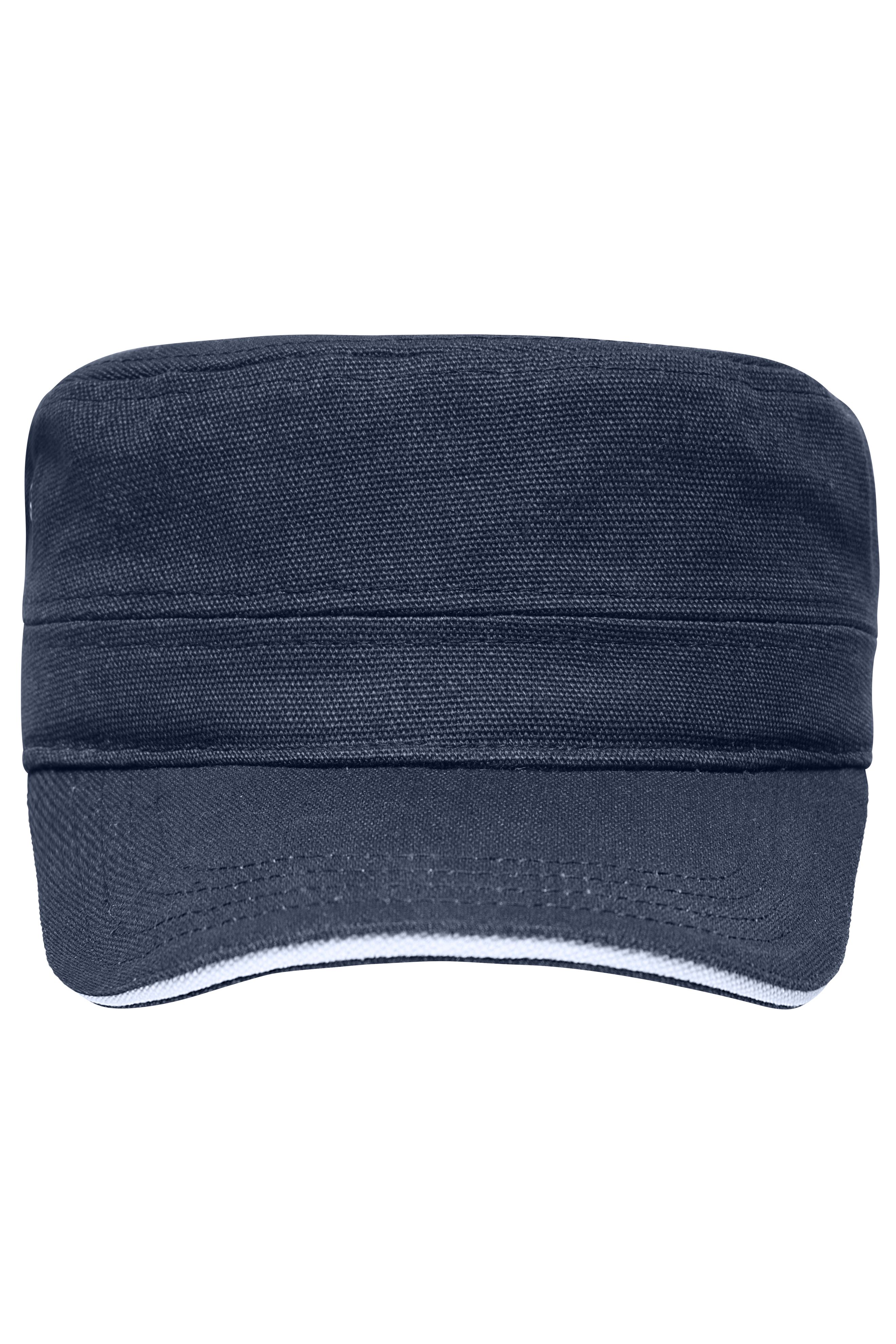 Military Sandwich Cap MB6555 Sandwich Cap im Military-Stil aus robustem Baumwollcanvas