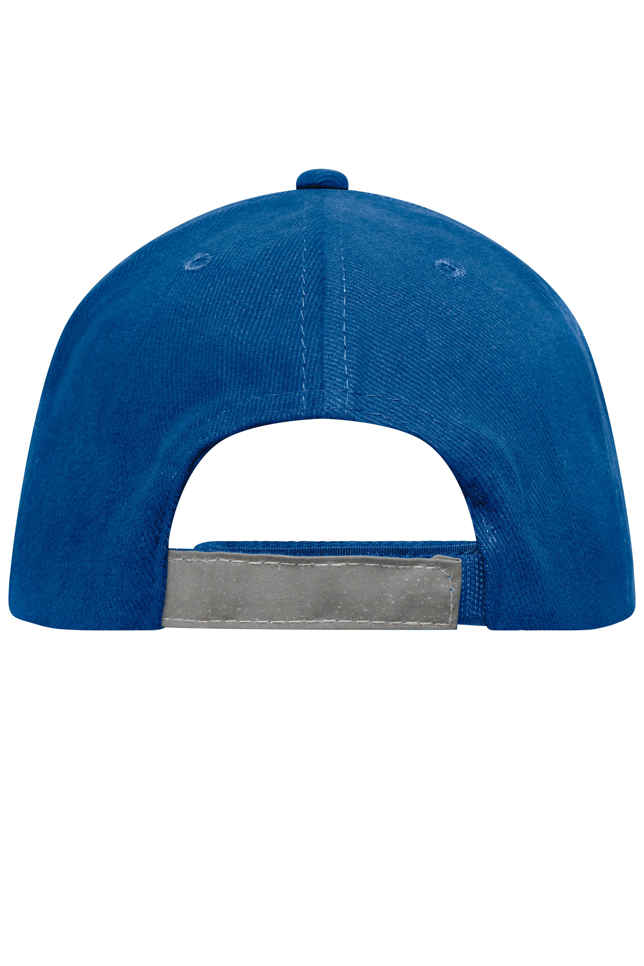 Security Cap for Kids MB6193 Originelles 6 Panel Cap mit reflektierender Schildeinfassung ( ohne Schutzfunktion/keine PSA )