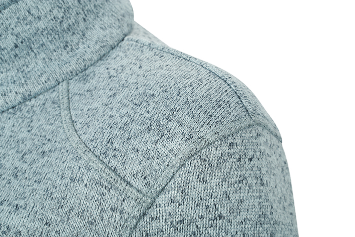 Ladies' Knitted Fleece Jacket JN761 Modische Strickfleece Jacke mit Stehkragen