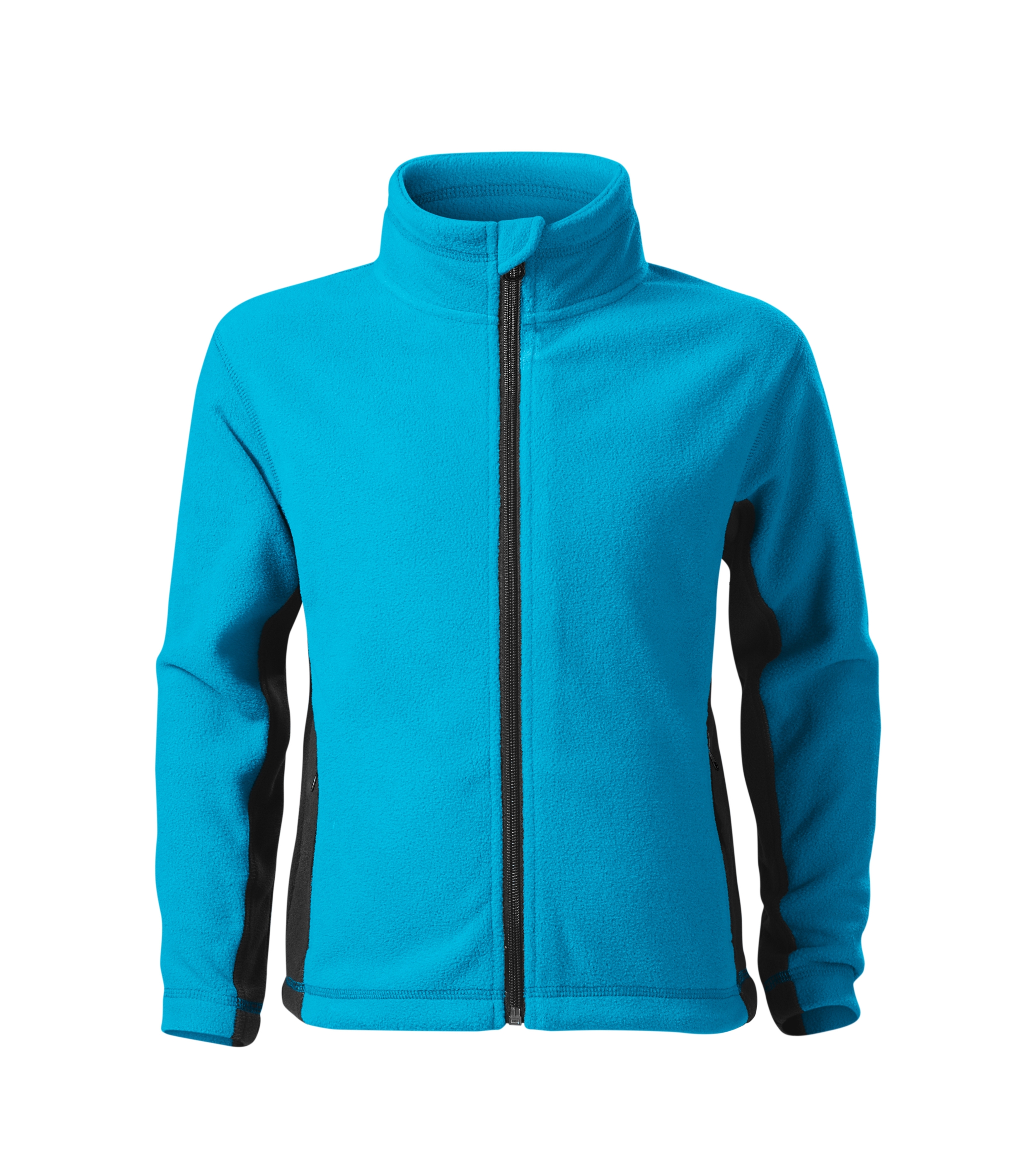 Fleecejacke Kinder - FROSTY 529 - Taschen mit Spiralreißverschluss und unterer Saum durch ein elastisches Band zusammenziehbar