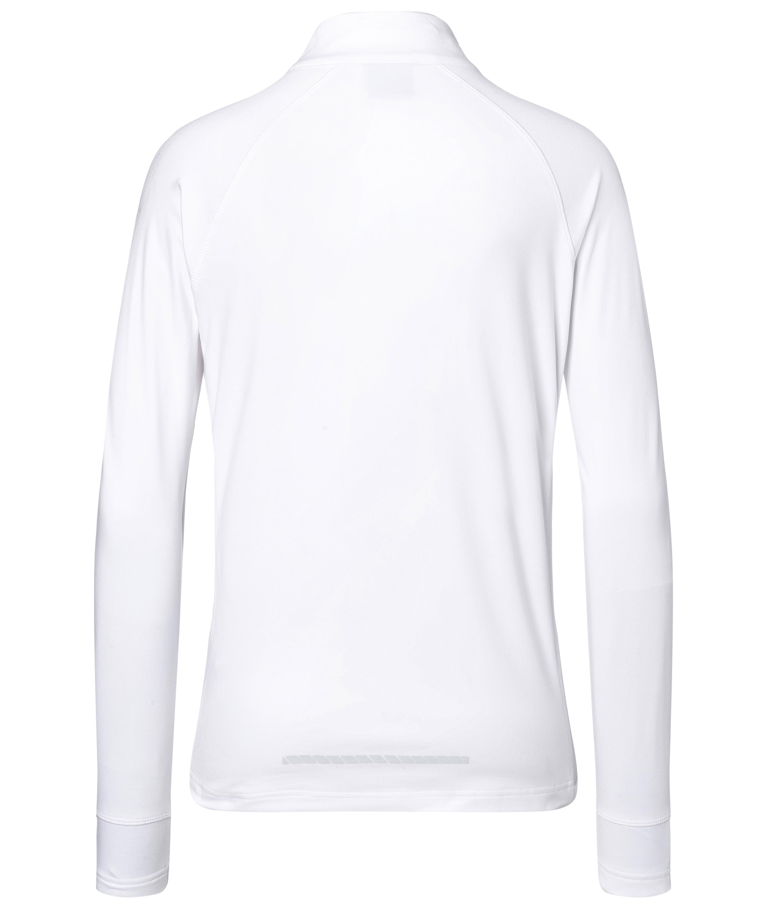 Ladies' Sports  Shirt Half-Zip JN787 Langarm-Shirt mit Reißverschluss für Sport und Freizeit