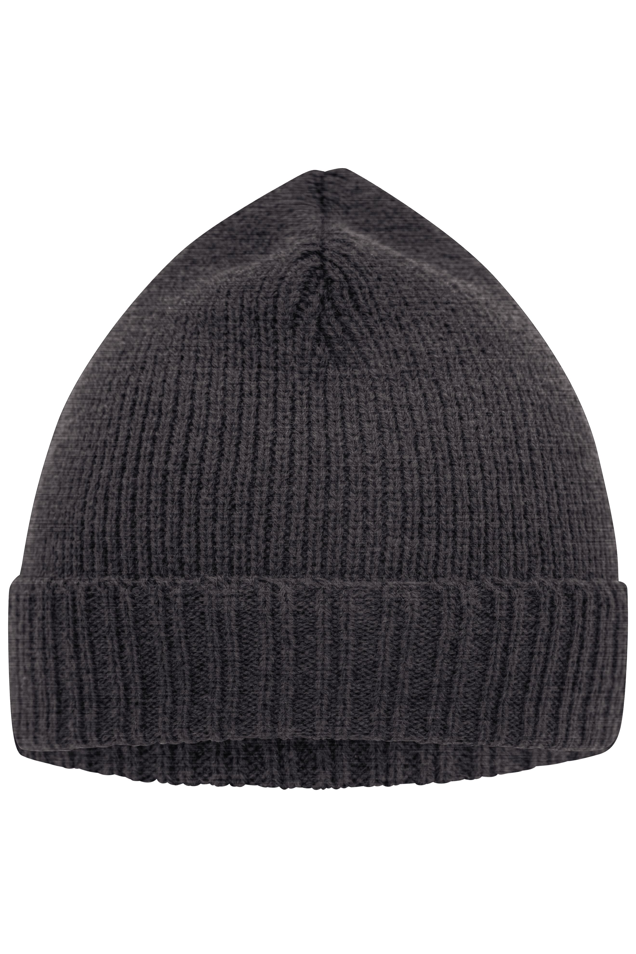 Basic Knitted Beanie MB7111 Promotion Strickmütze mit Umschlag