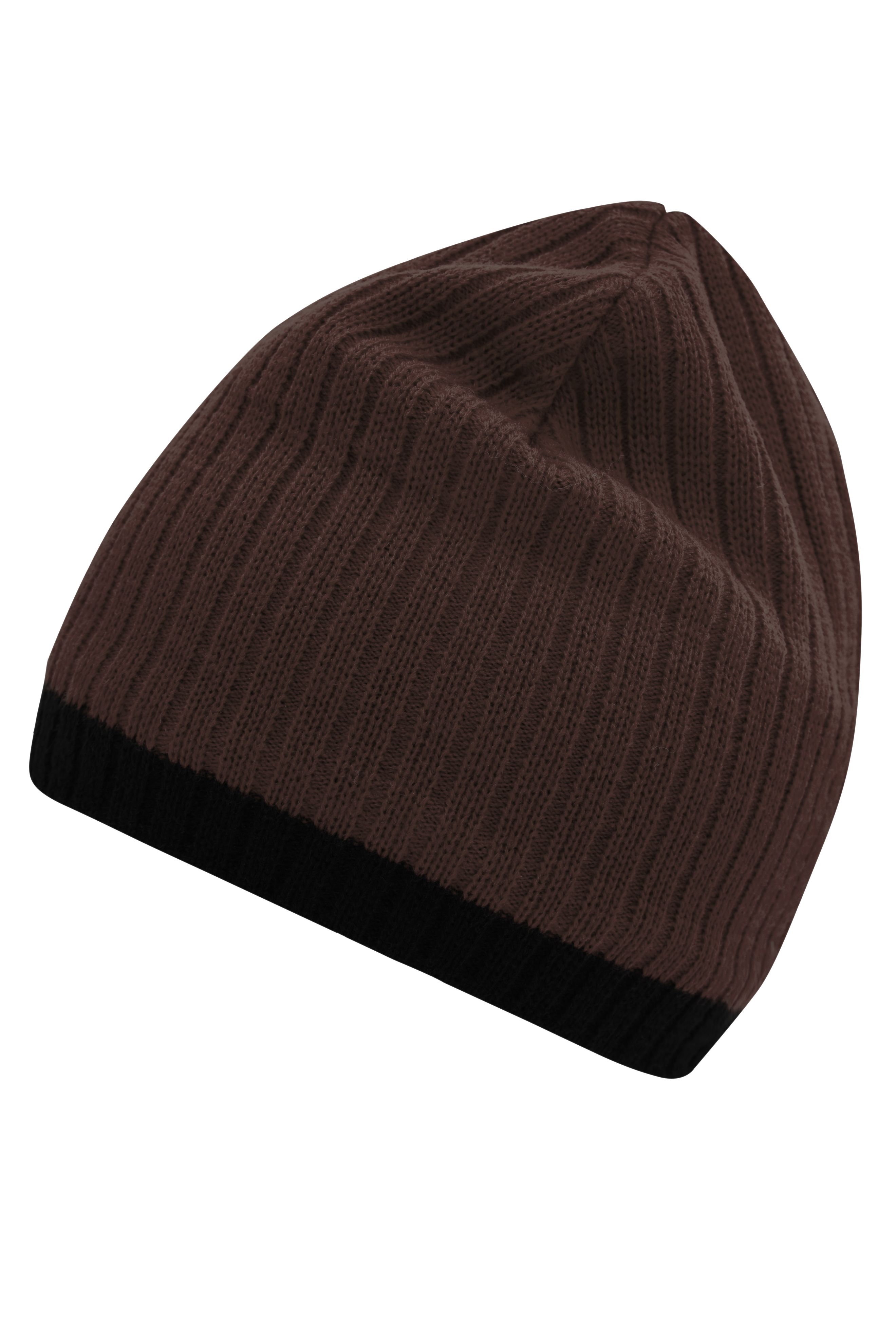 Knitted Hat MB7102 Strickmütze in klassischer Ripp-Optik