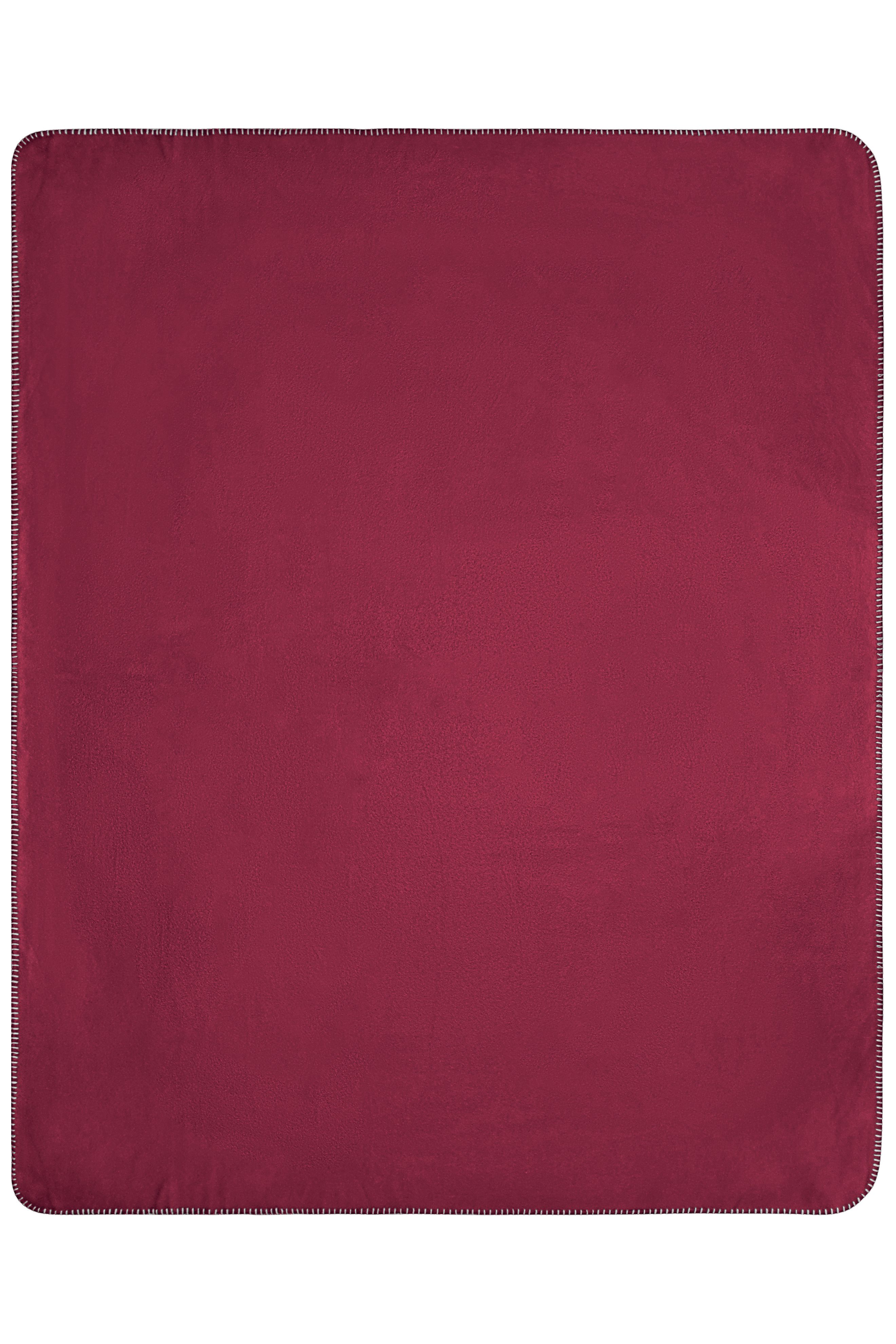 Fleece Blanket JN1901 Fleecedecke mit gekettelten Kanten