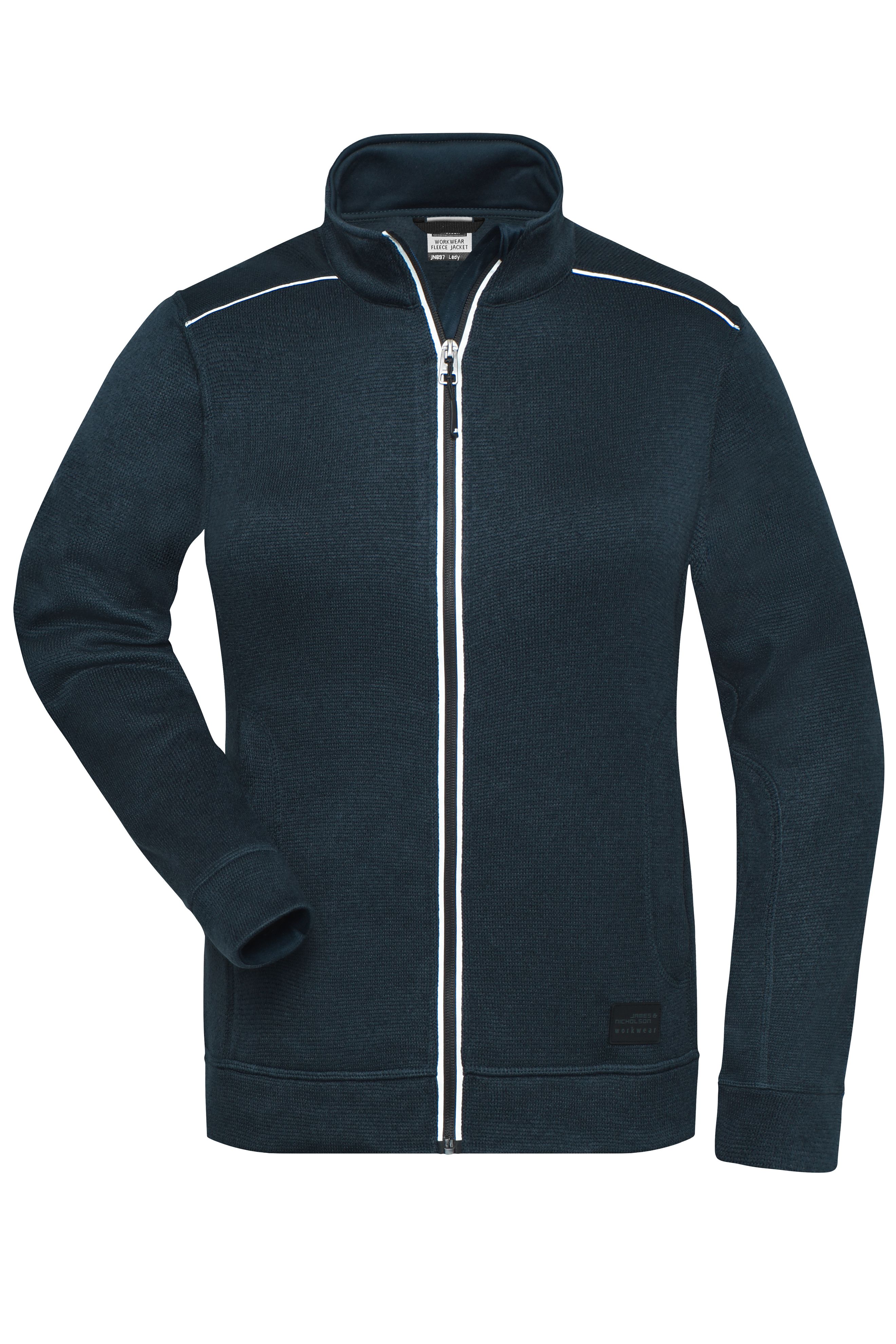 Ladies' Knitted Workwear Fleece Jacket - SOLID - JN897 Pflegeleichte Strickfleece-Jacke