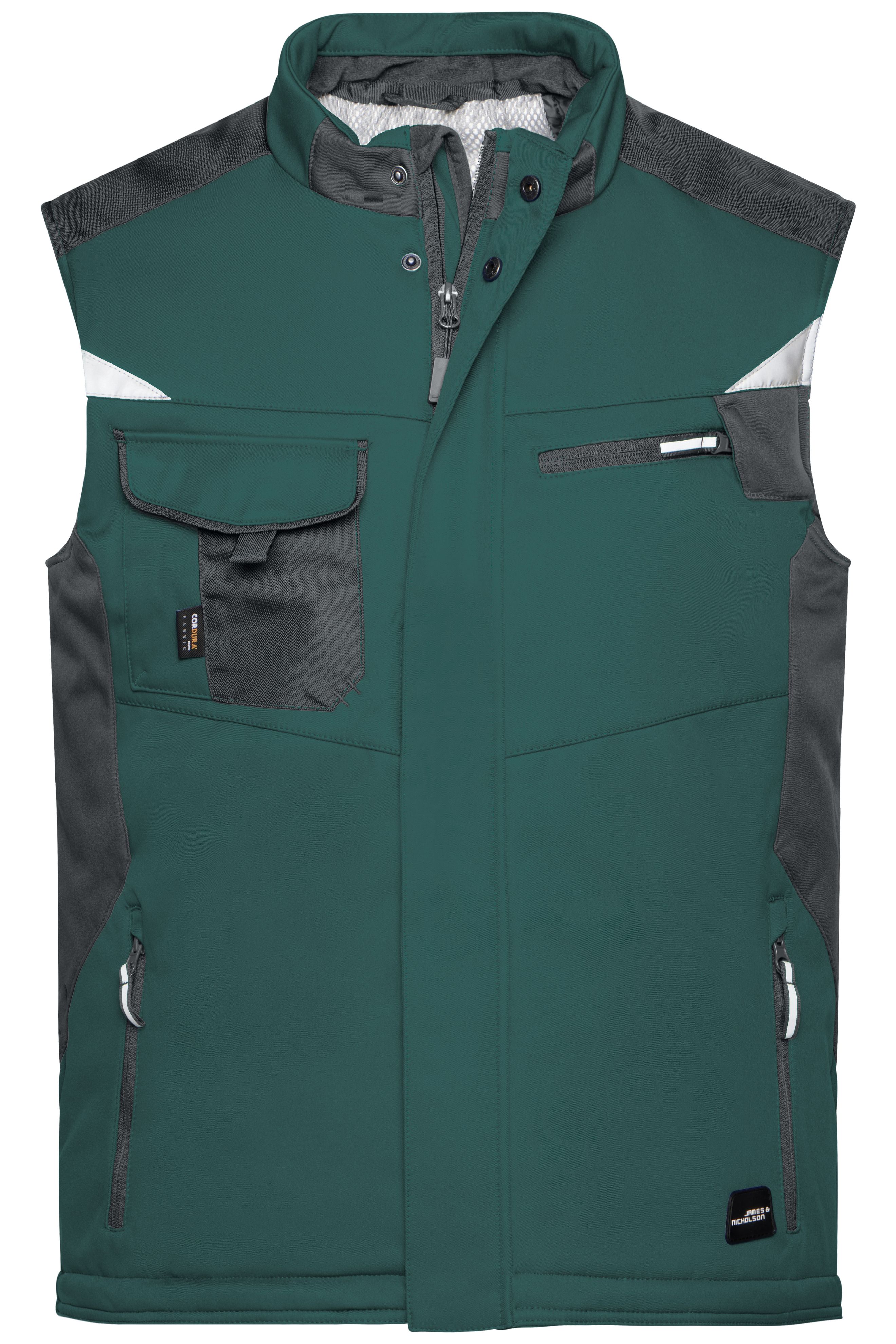 Craftsmen Softshell Vest - STRONG - JN825 Professionelle Softshellweste mit warmem Innenfutter