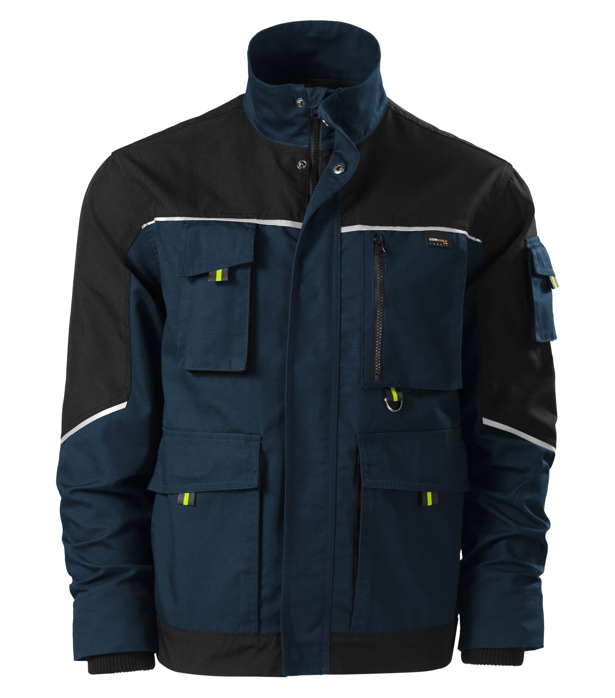 Arbeitsjacke Herren - RANGER W53 - 7 multifunktionale Taschen und Metall "D" Schlaufe für Schlüssel und ID Karten