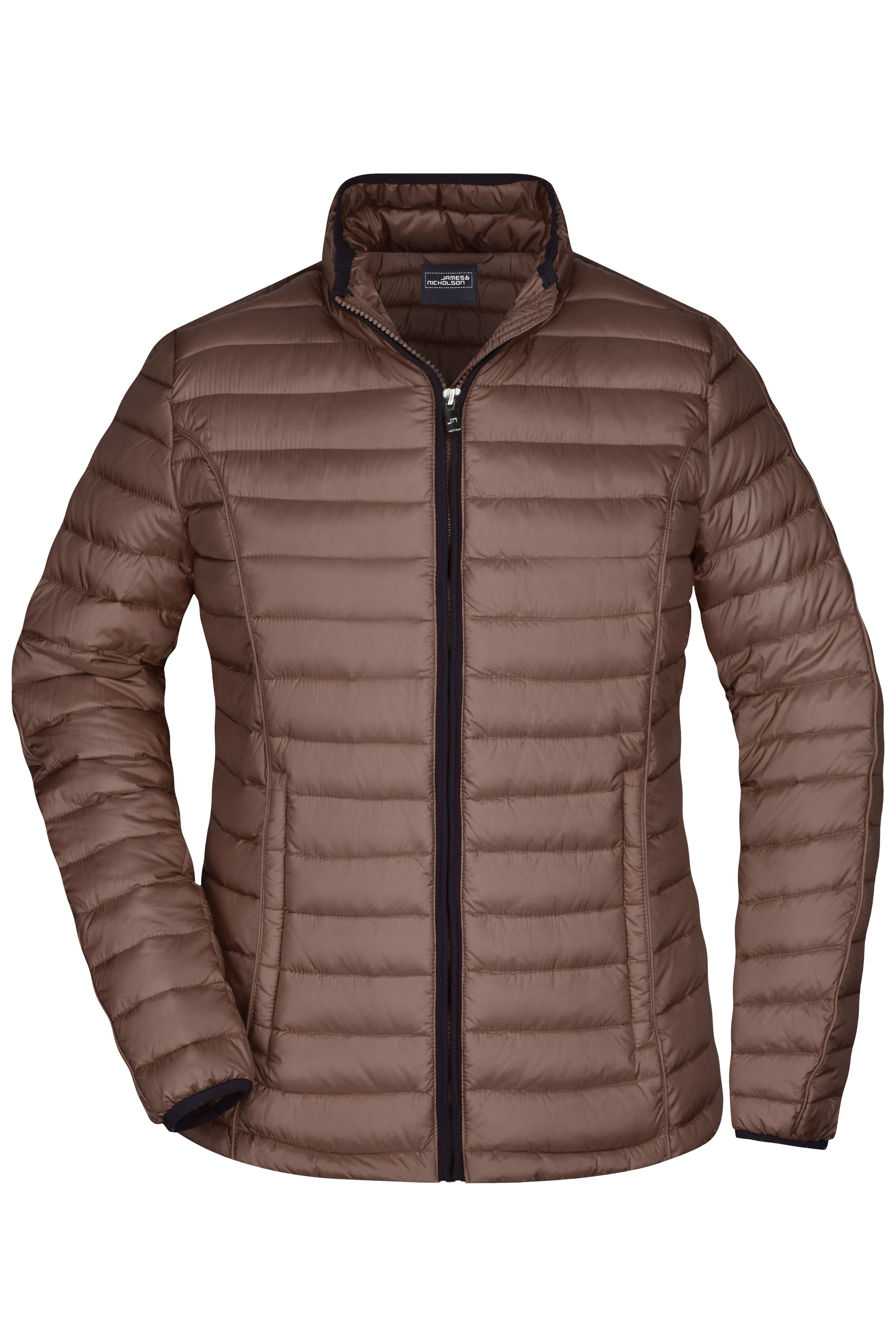 Ladies' Quilted Down Jacket JN1081 Sportliche Daunenjacke mit Stehkragen