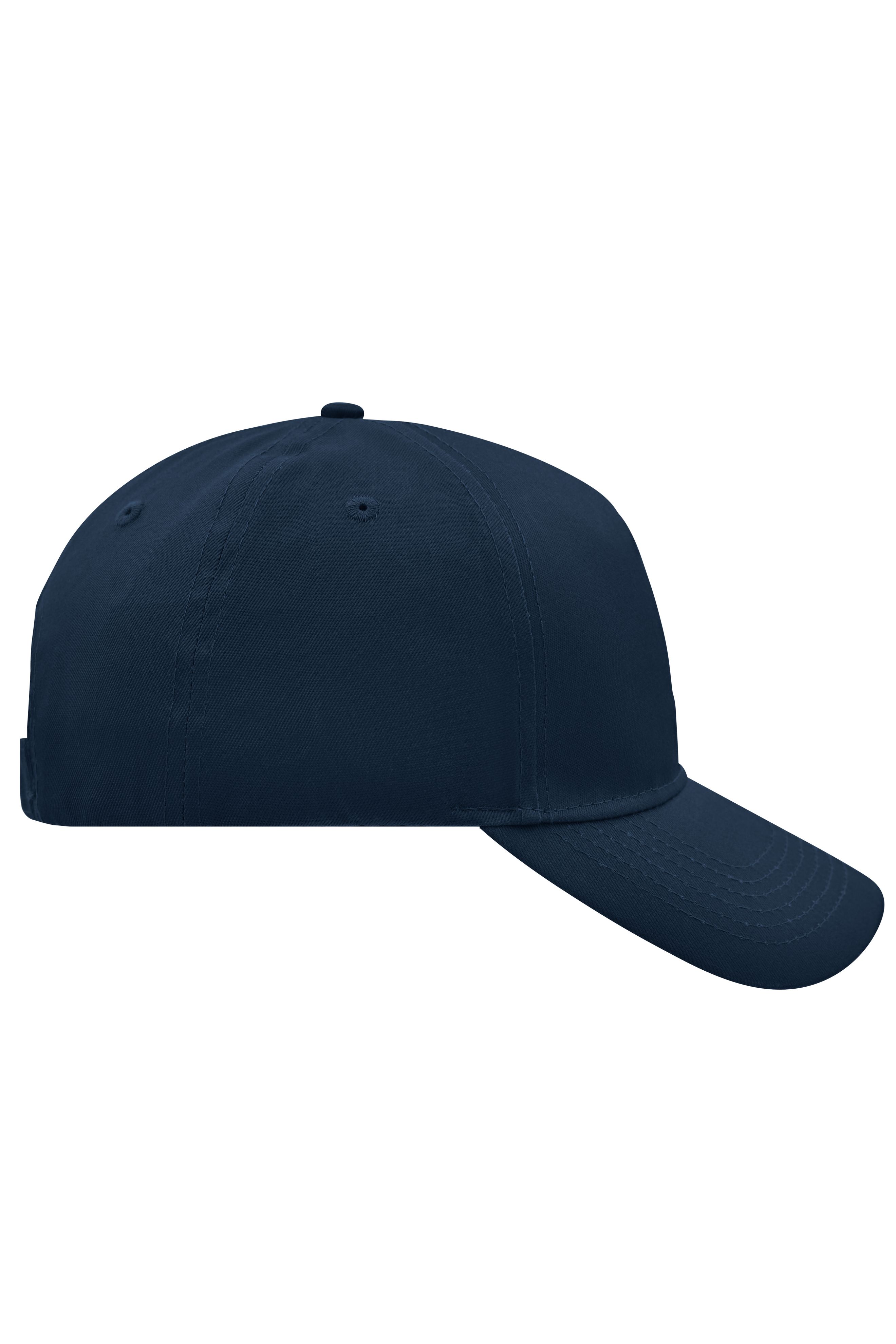 5 Panel Cap MB6117 5 Panel Cap mit ungebürsteter Oberfläche