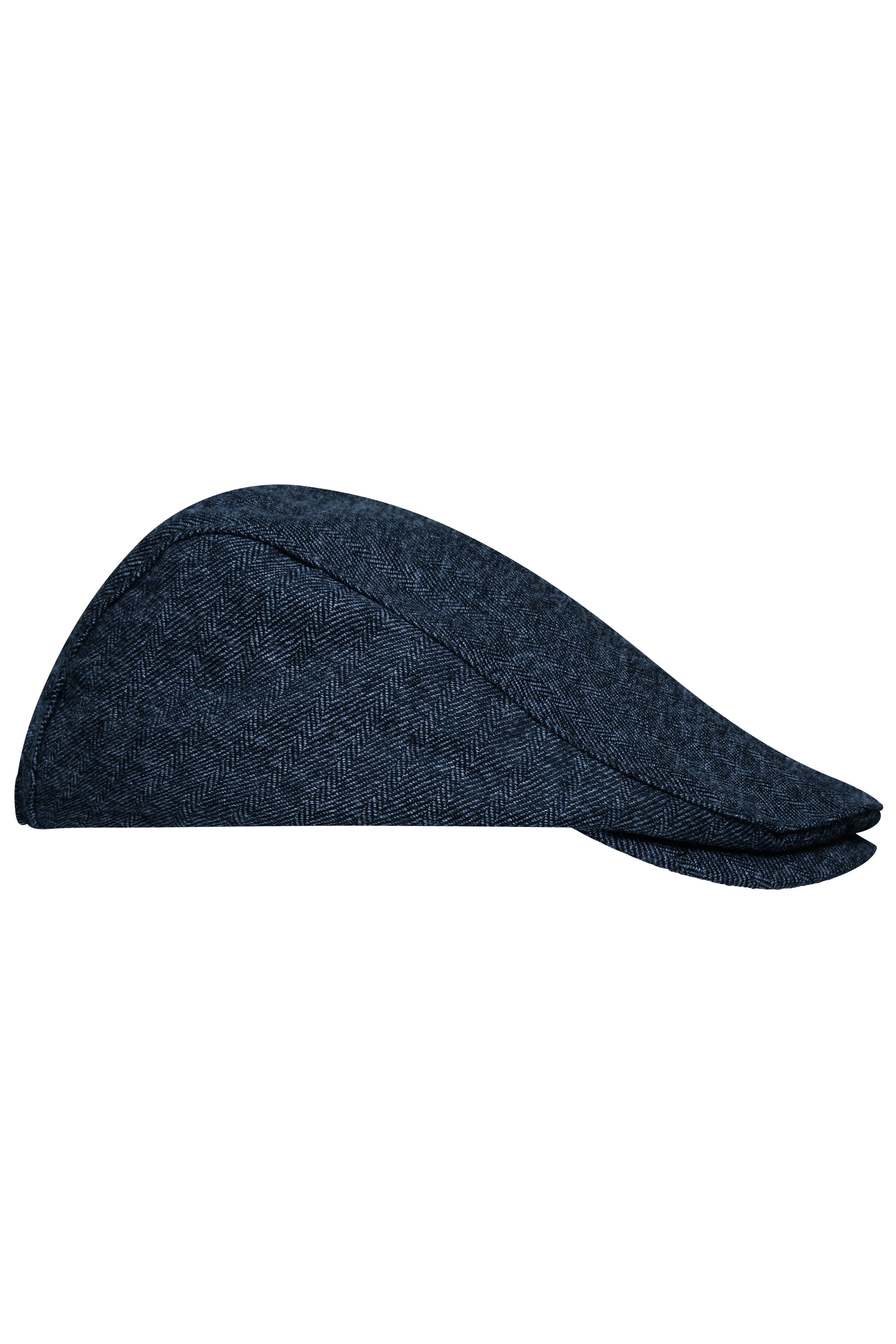 Dandy Cap MB6226 Flache Mütze mit verdeckt genähtem Schild