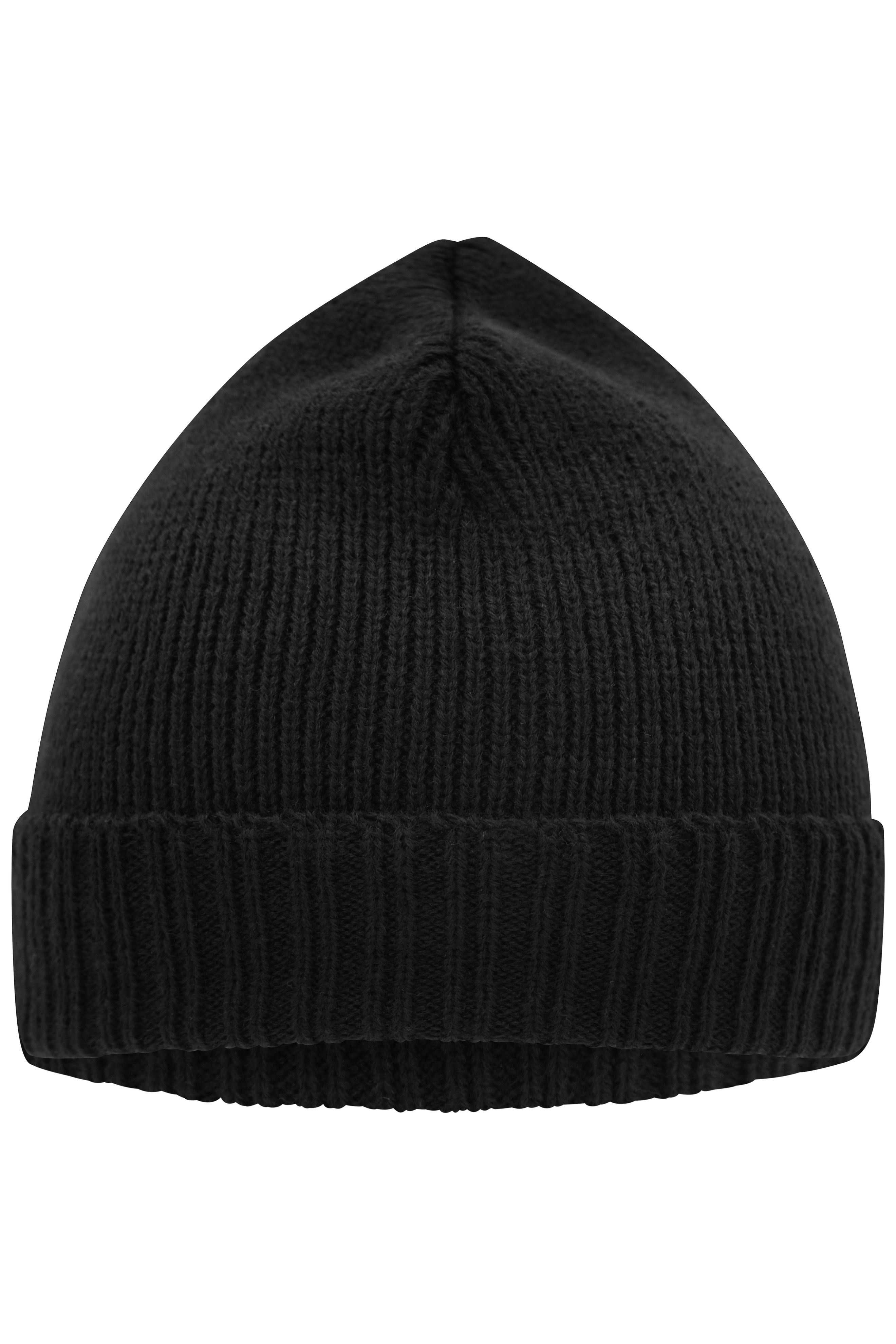 Basic Knitted Beanie MB7111 Promotion Strickmütze mit Umschlag