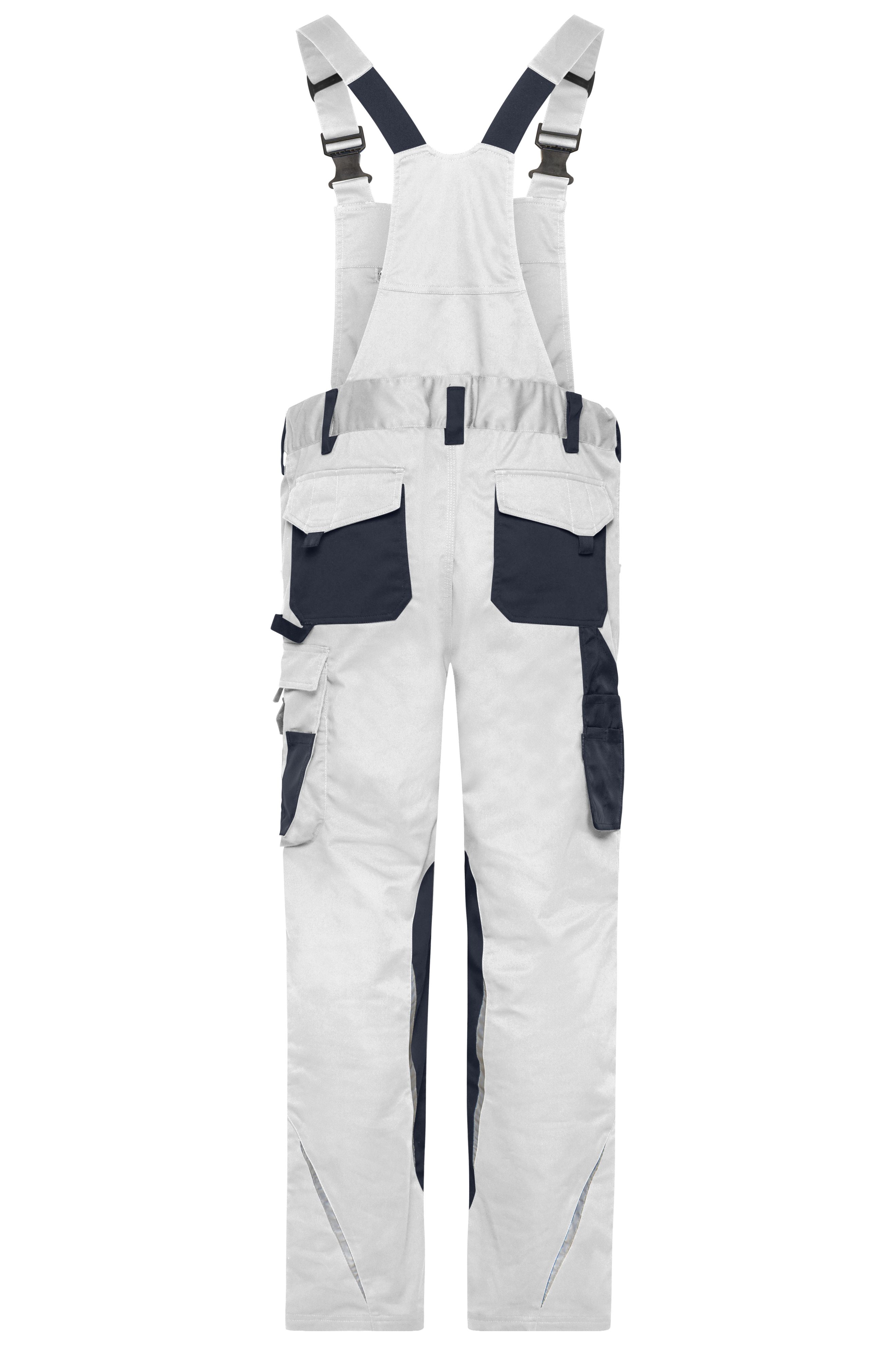 Workwear Pants with Bib - STRONG - JN1833 Spezialisierte Latzhose mit funktionellen Details und flexibel einstellbarem, elastischen Bund Workwear Pants with Bib - STRONG - JN1833 Spezialisierte Latzhose mit funktionellen Details und flexibel einstellbarem, elastischen Bund