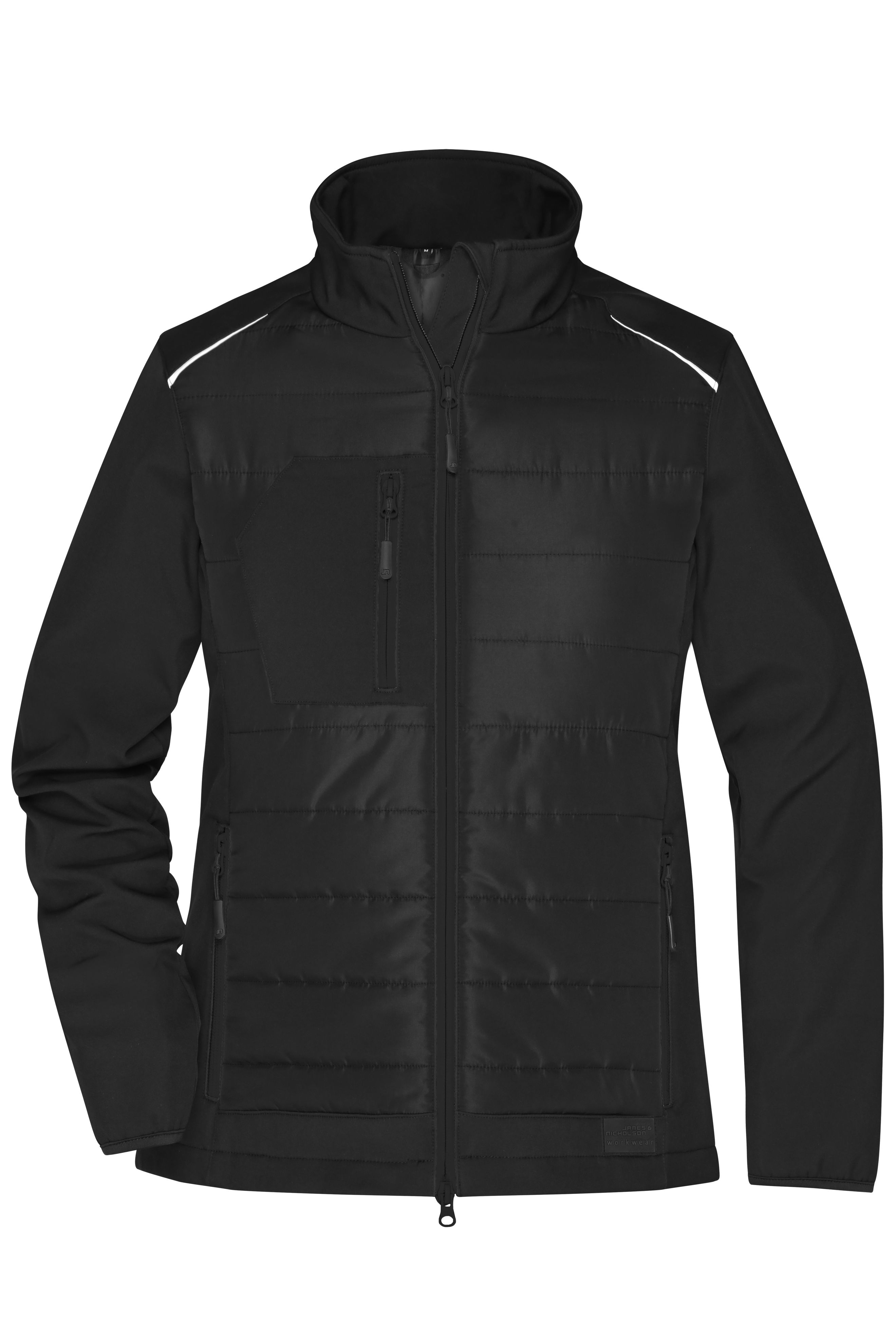 Ladies' Hybrid Jacket JN1819 Softshelljacke im attraktiven Materialmix