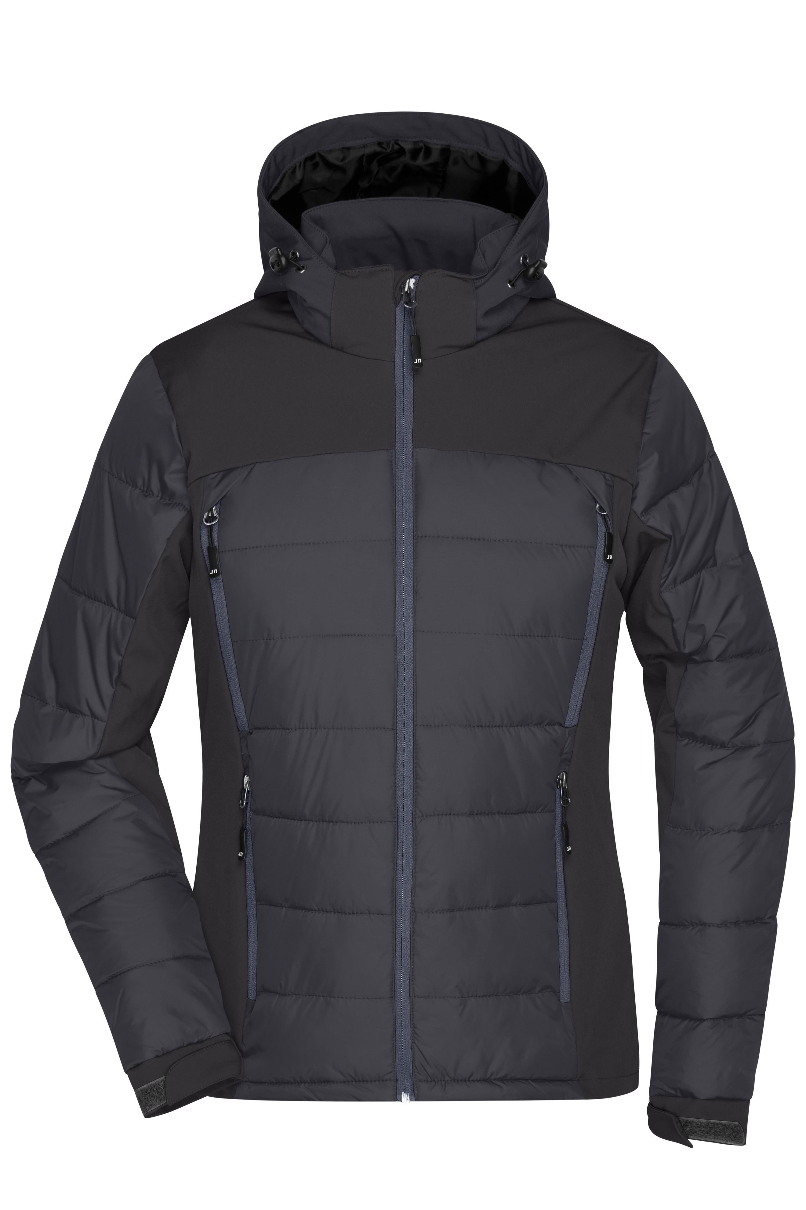 Ladies' Outdoor Hybrid Jacket JN1049 Thermojacke in attraktivem Materialmix