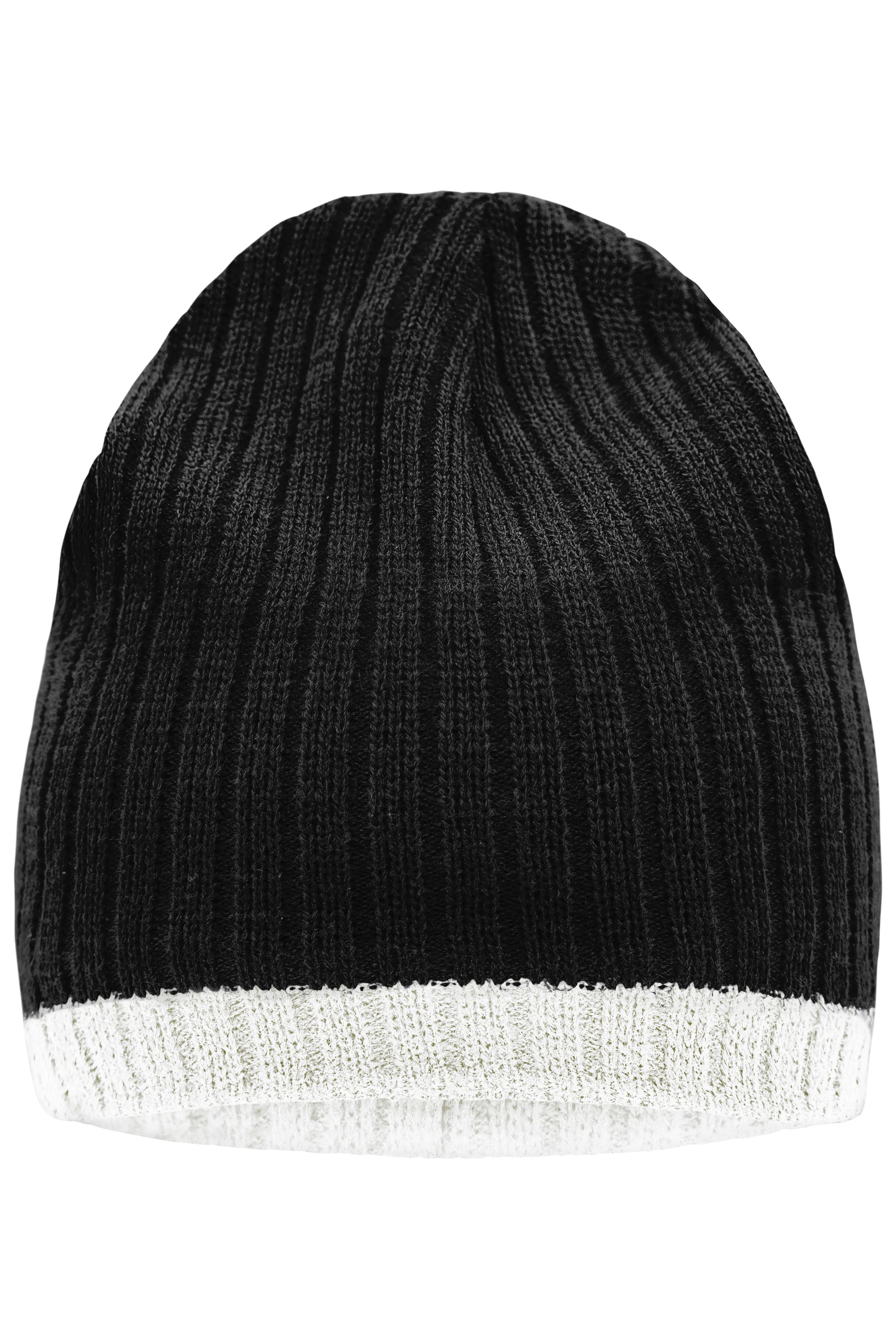Knitted Hat MB7102 Strickmütze in klassischer Ripp-Optik