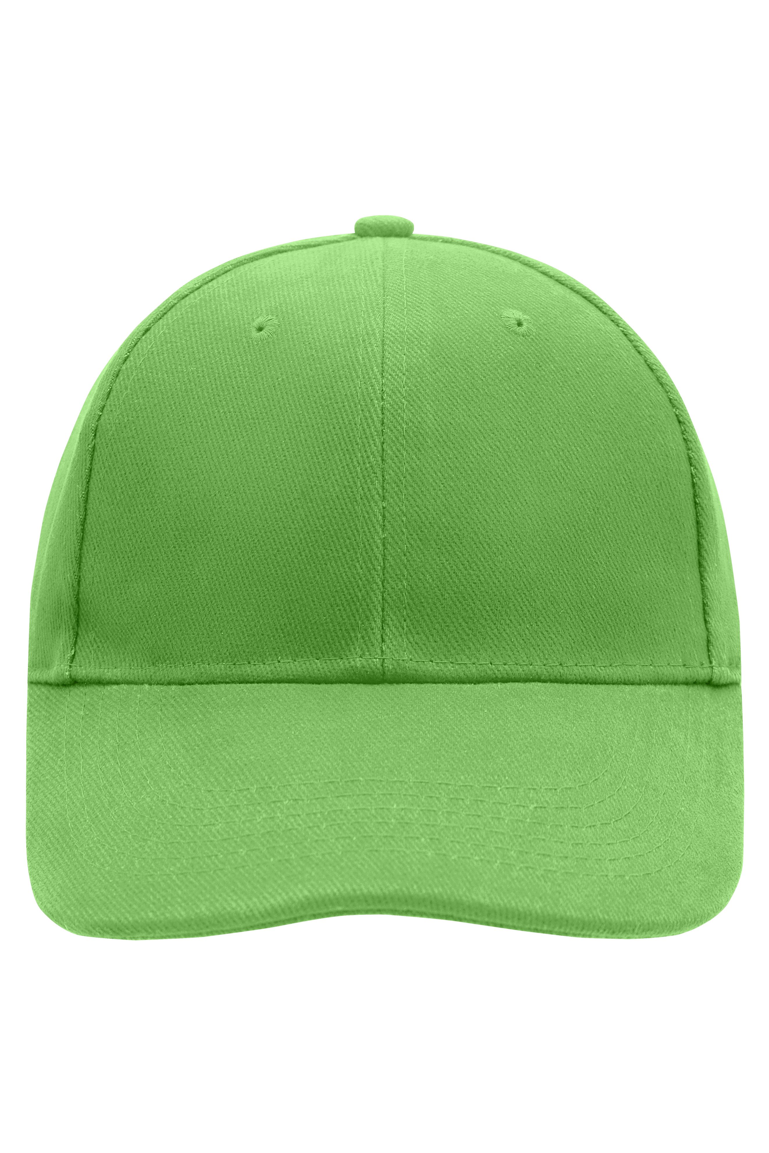 6 Panel Cap Laminated MB016 Klassisches Cap mit laminierten Frontpanels