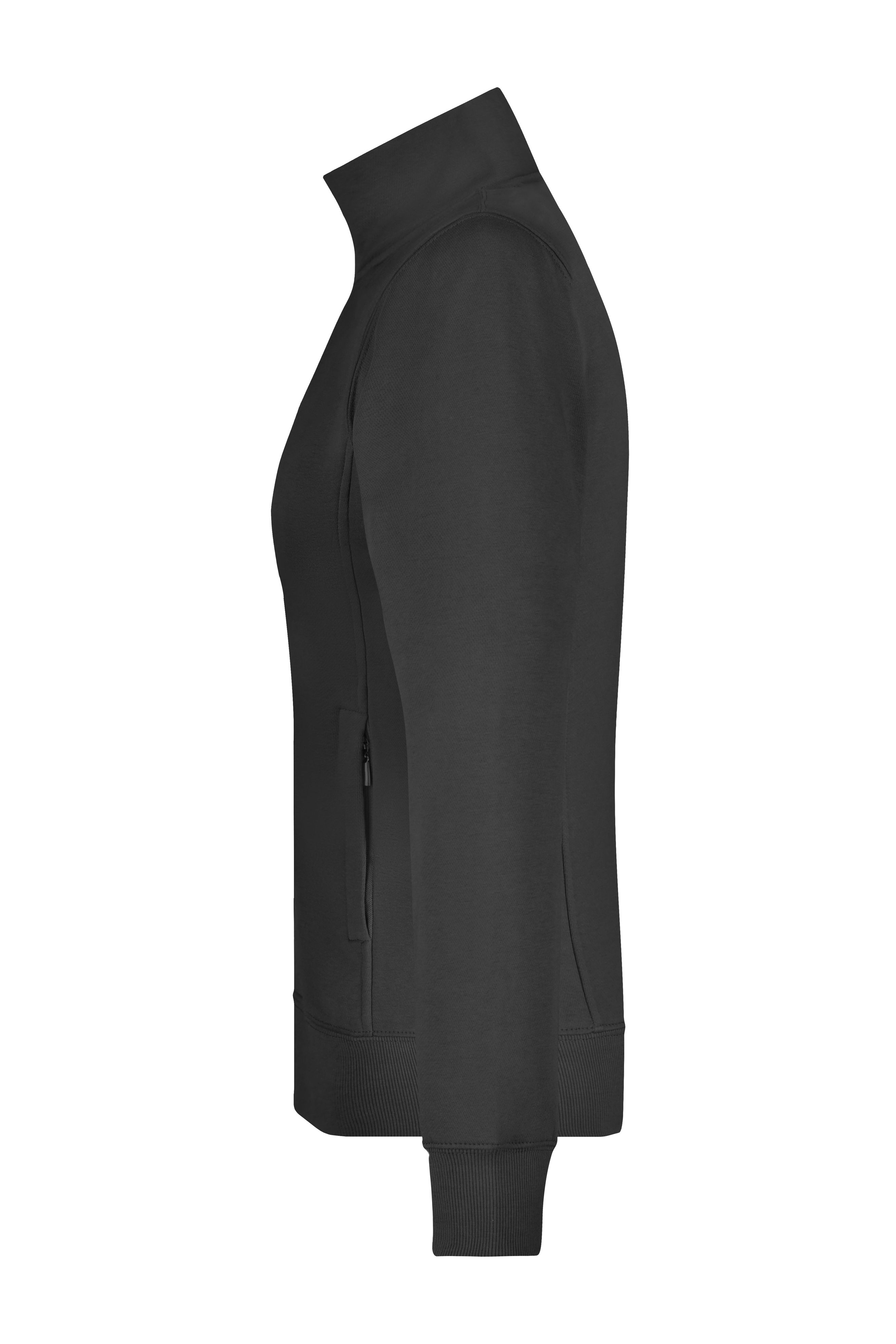 Ladies' Jacket JN052 Sweat-Jacke aus formbeständiger Sweat-Qualität