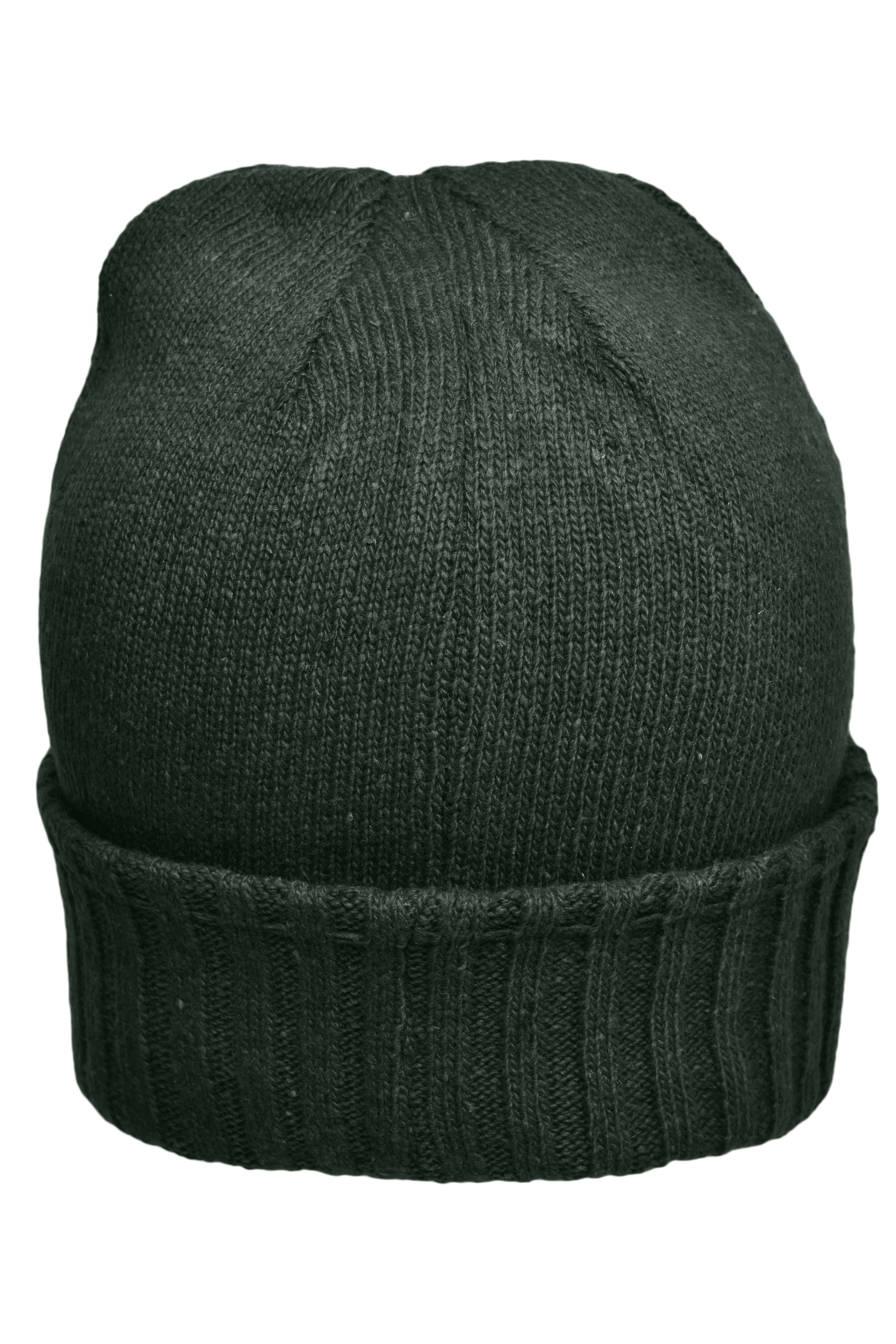 Melange Hat Basic MB7979 Elegante Strickmütze mit Krempe