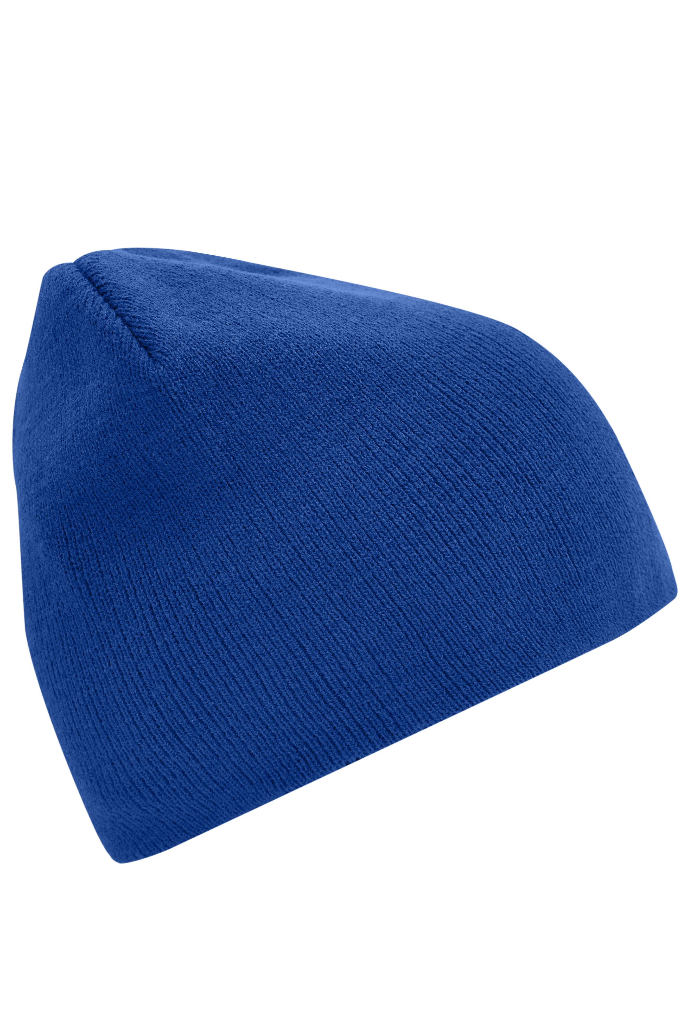 Beanie No.1 MB7580 Enganliegende Strickmütze ohne Umschlag