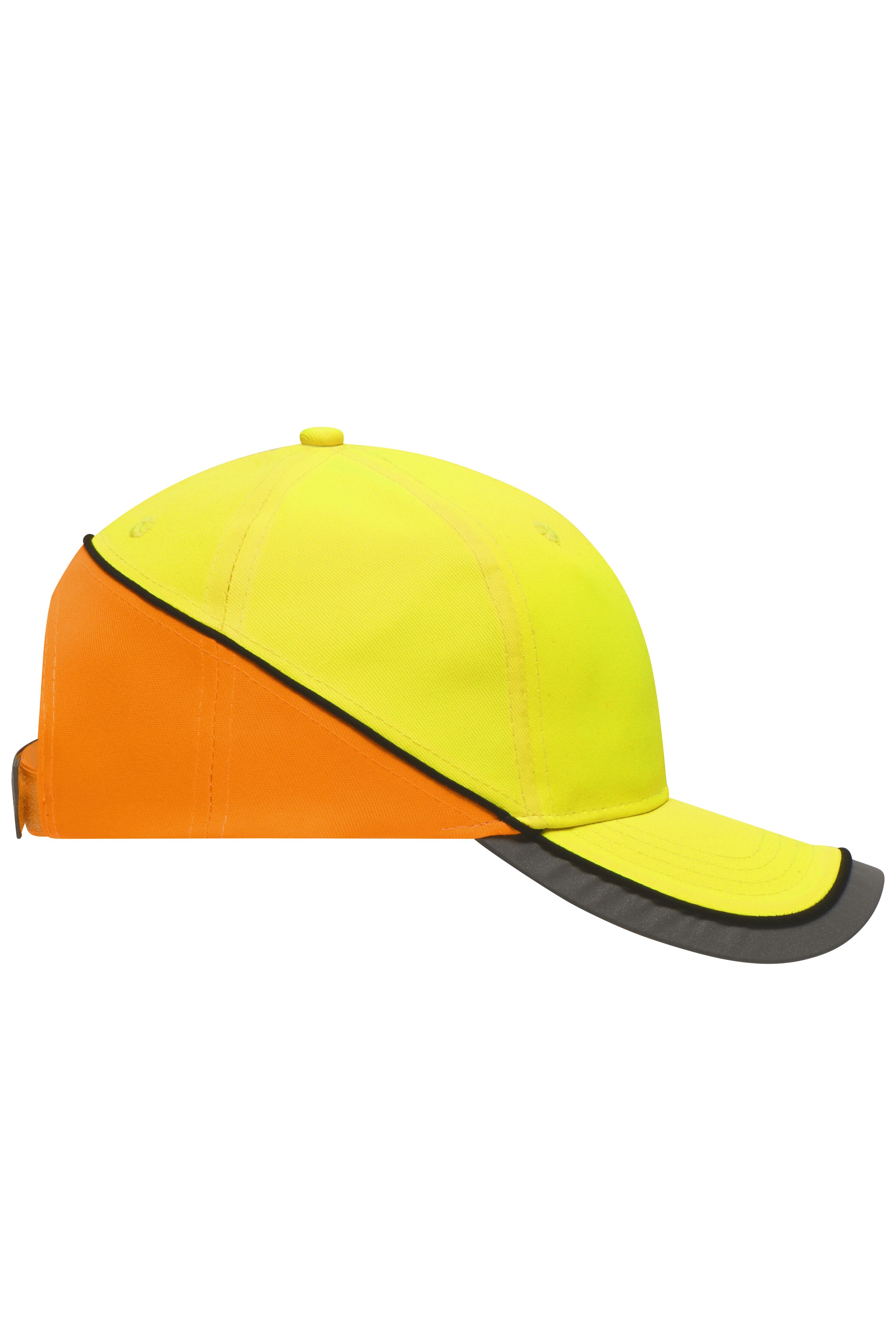 Neon-Cap MB036 Funktionelles 6 Panel Cap in auffälligen Neonfarben