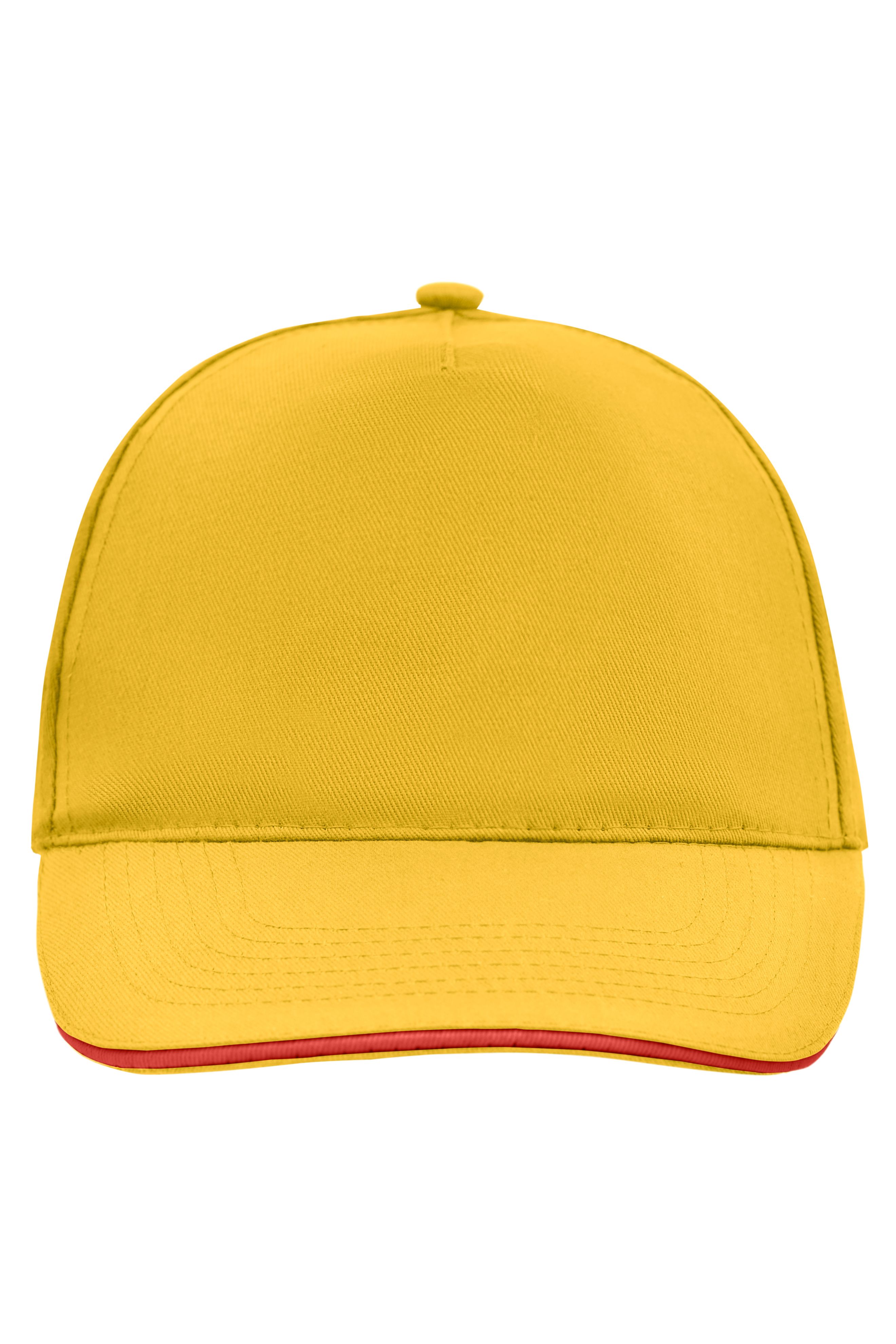 5 Panel Promo Sandwich Cap MB6552 5 Panel Promo Cap mit kontrastfarbigem Sandwich