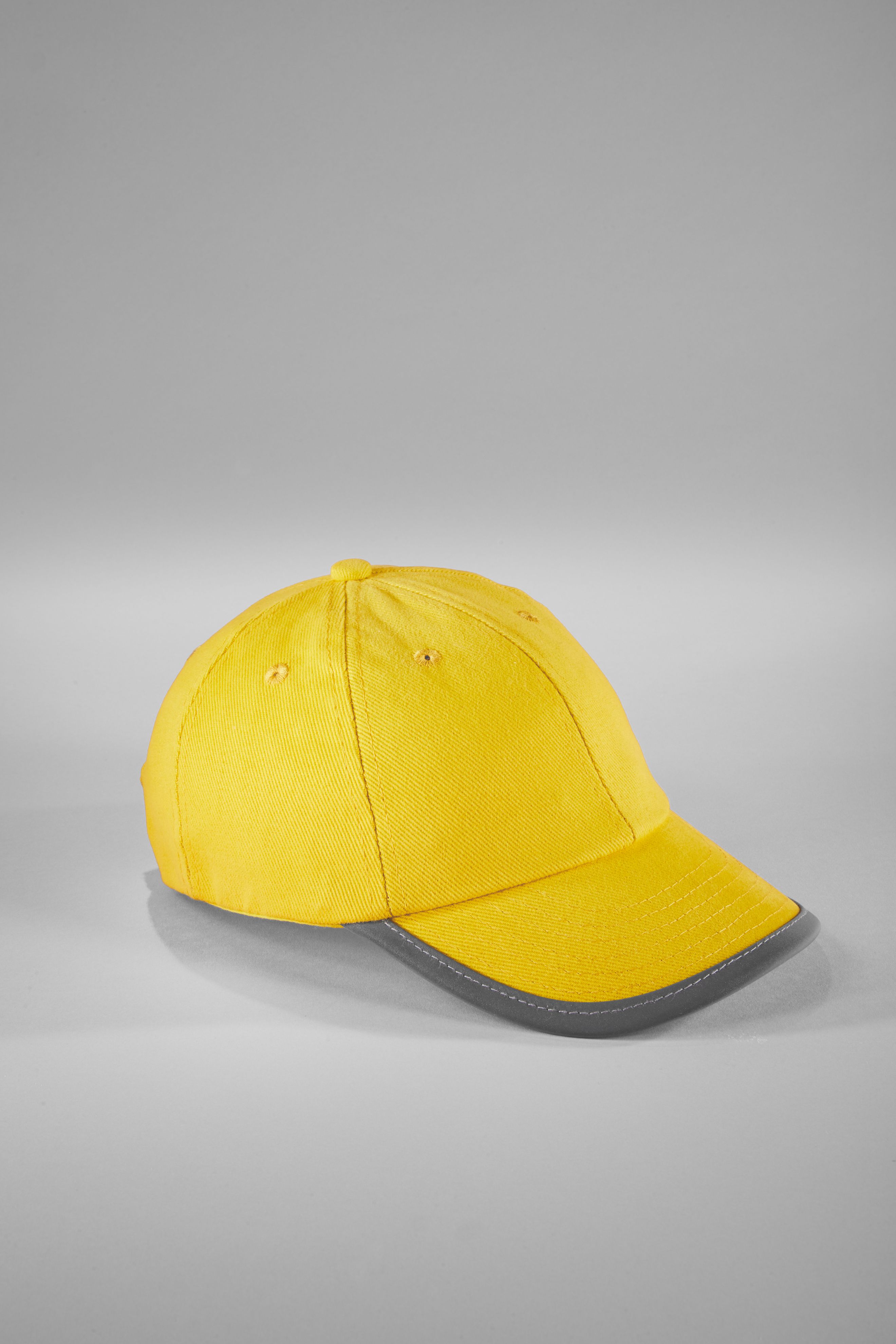 Security Cap for Kids MB6193 Originelles 6 Panel Cap mit reflektierender Schildeinfassung ( ohne Schutzfunktion/keine PSA )