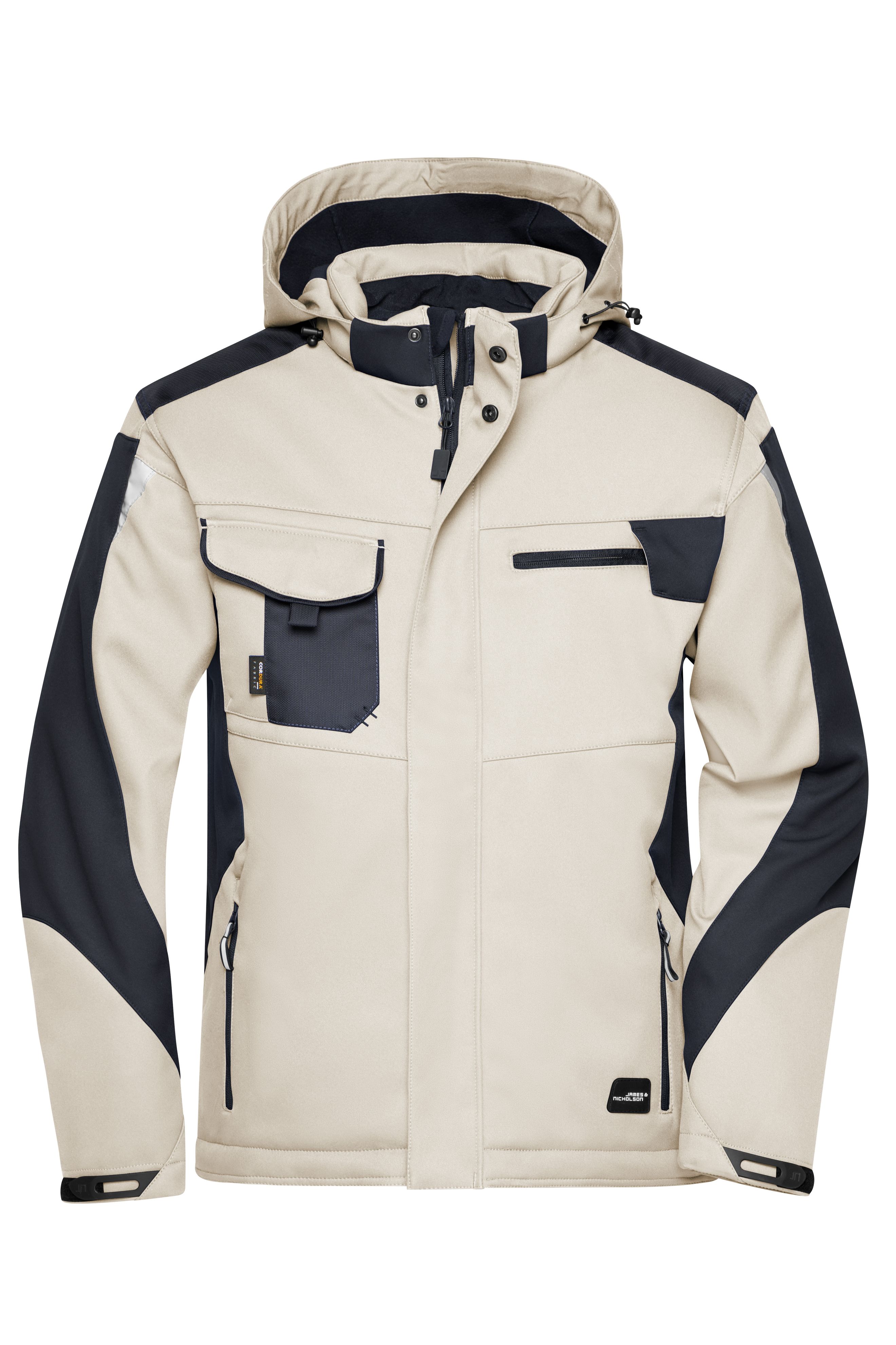 Craftsmen Softshell Jacket - STRONG - JN824 Professionelle Softshelljacke mit warmem Innenfutter Craftsmen Softshell Jacket - STRONG - JN824 Professionelle Softshelljacke mit warmem Innenfutter