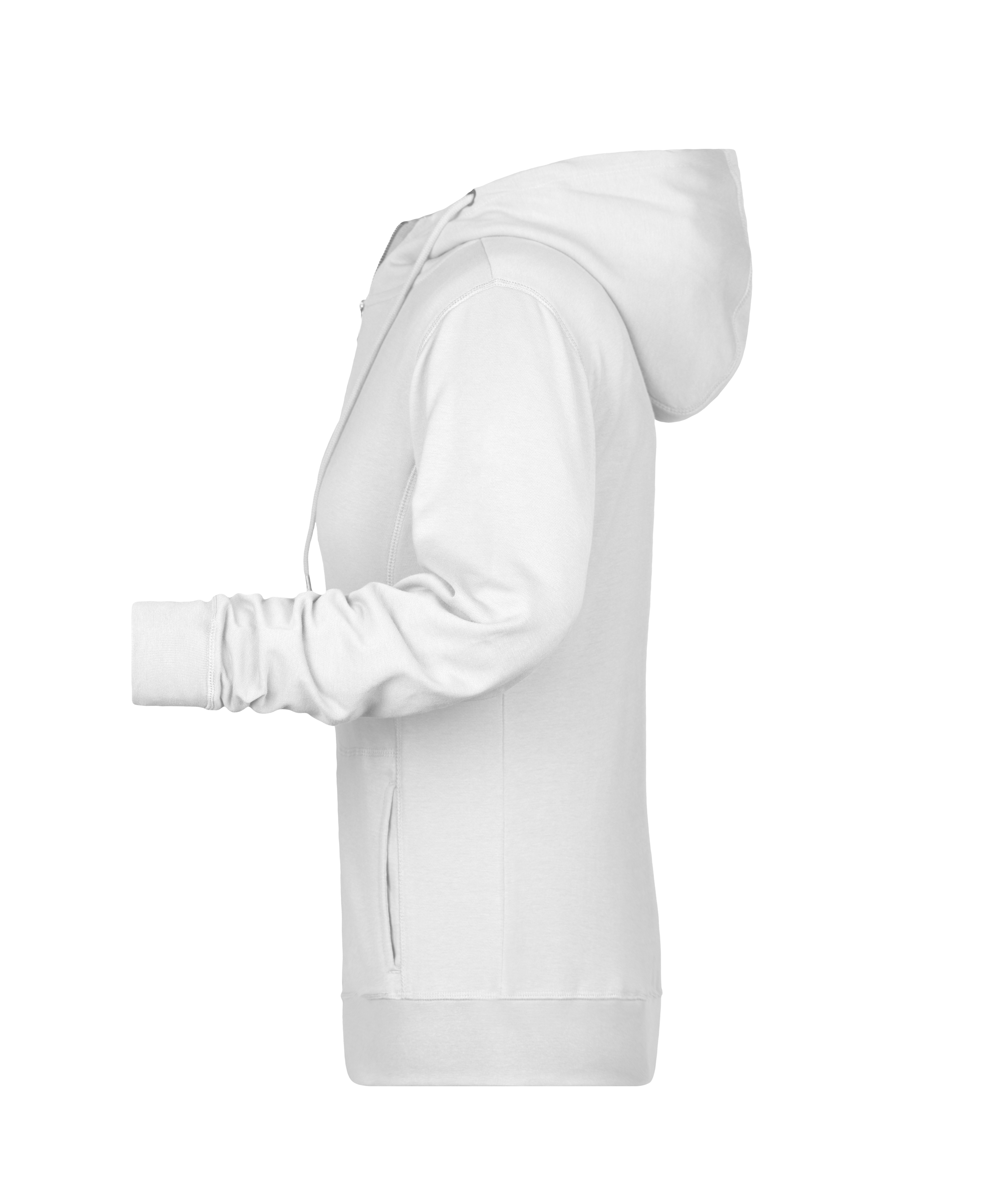 Ladies' Zip Hoody 8025 Sweat-Jacke mit Kapuze und Reißverschluss