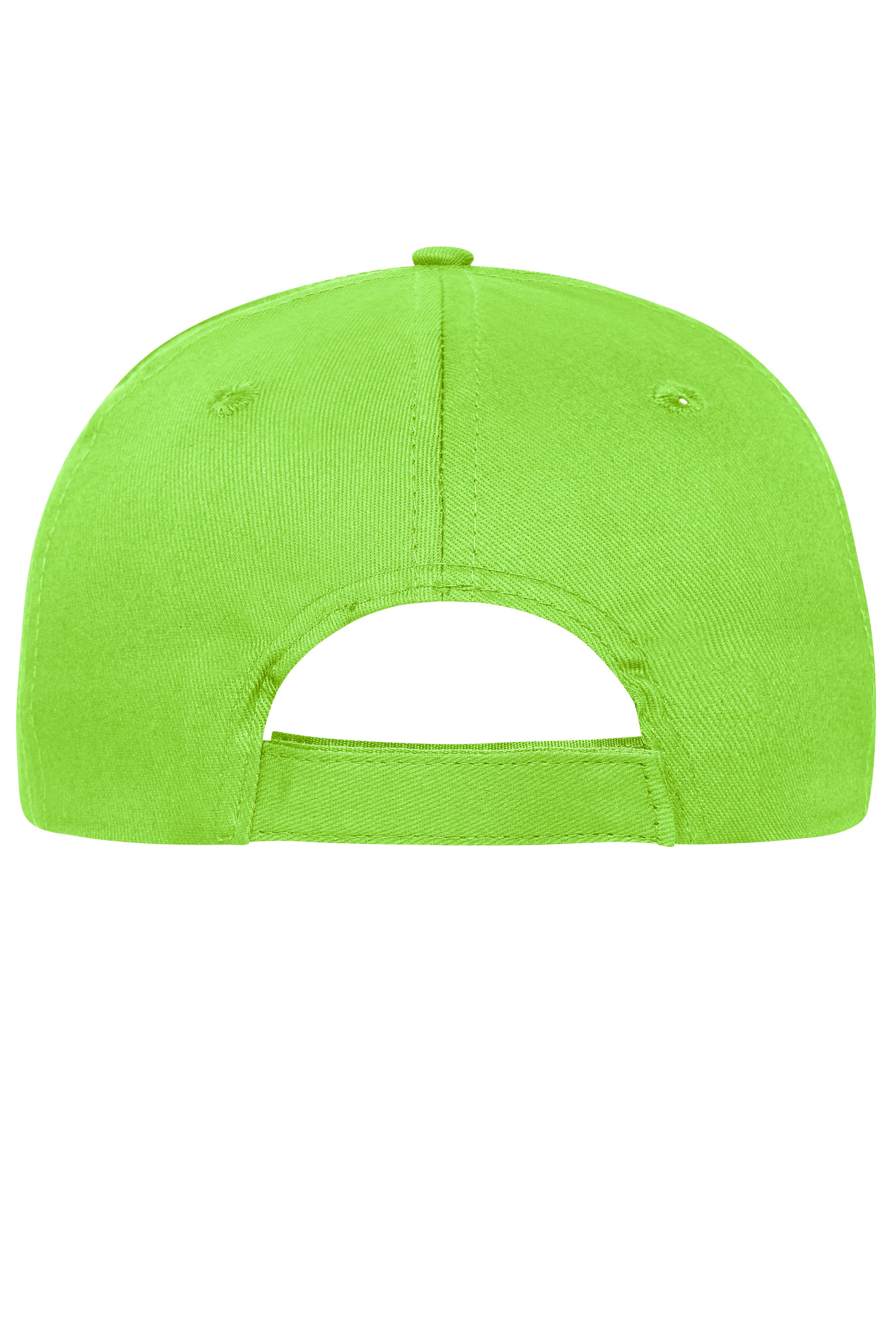 6 Panel Cap Bio Cotton MB6236 6 Panel Cap mit ungebürsteter Oberfläche