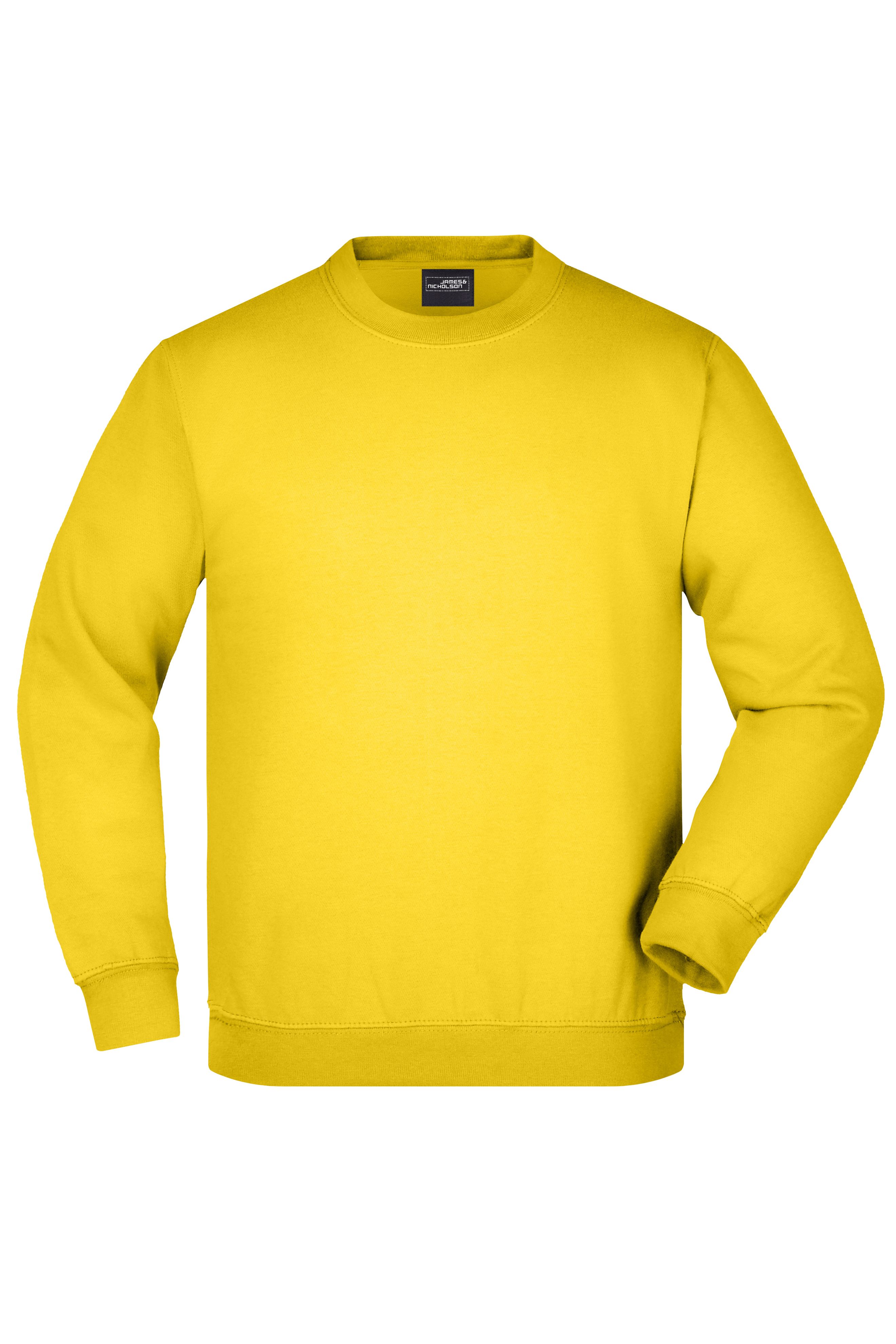 Round-Sweat Heavy Junior JN040K Klassisches Komfort Rundhals-Sweatshirt