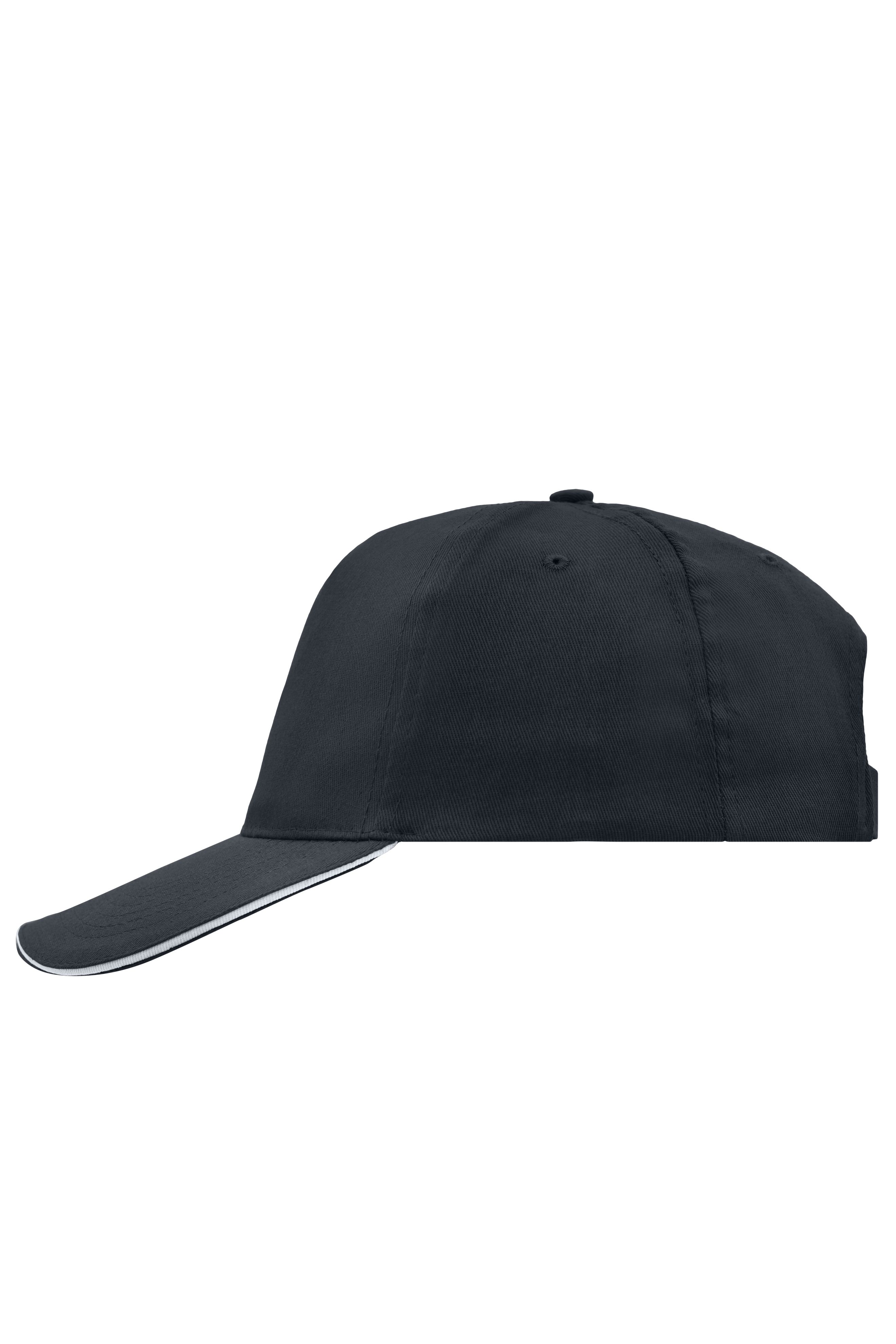 5 Panel Promo Sandwich Cap MB6552 5 Panel Promo Cap mit kontrastfarbigem Sandwich