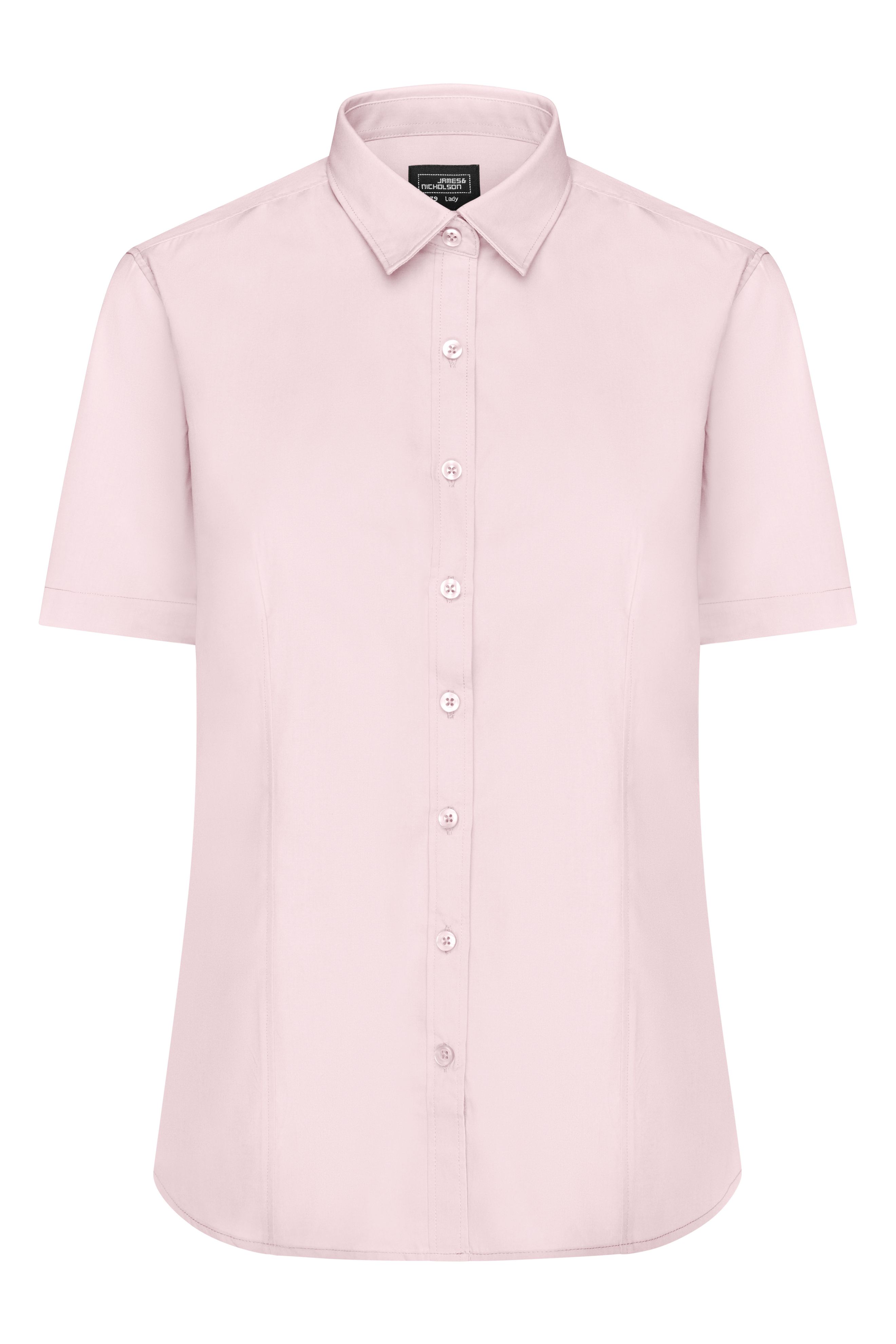 Ladies' Shirt Shortsleeve Poplin JN679 Klassisches Shirt aus pflegeleichtem Mischgewebe