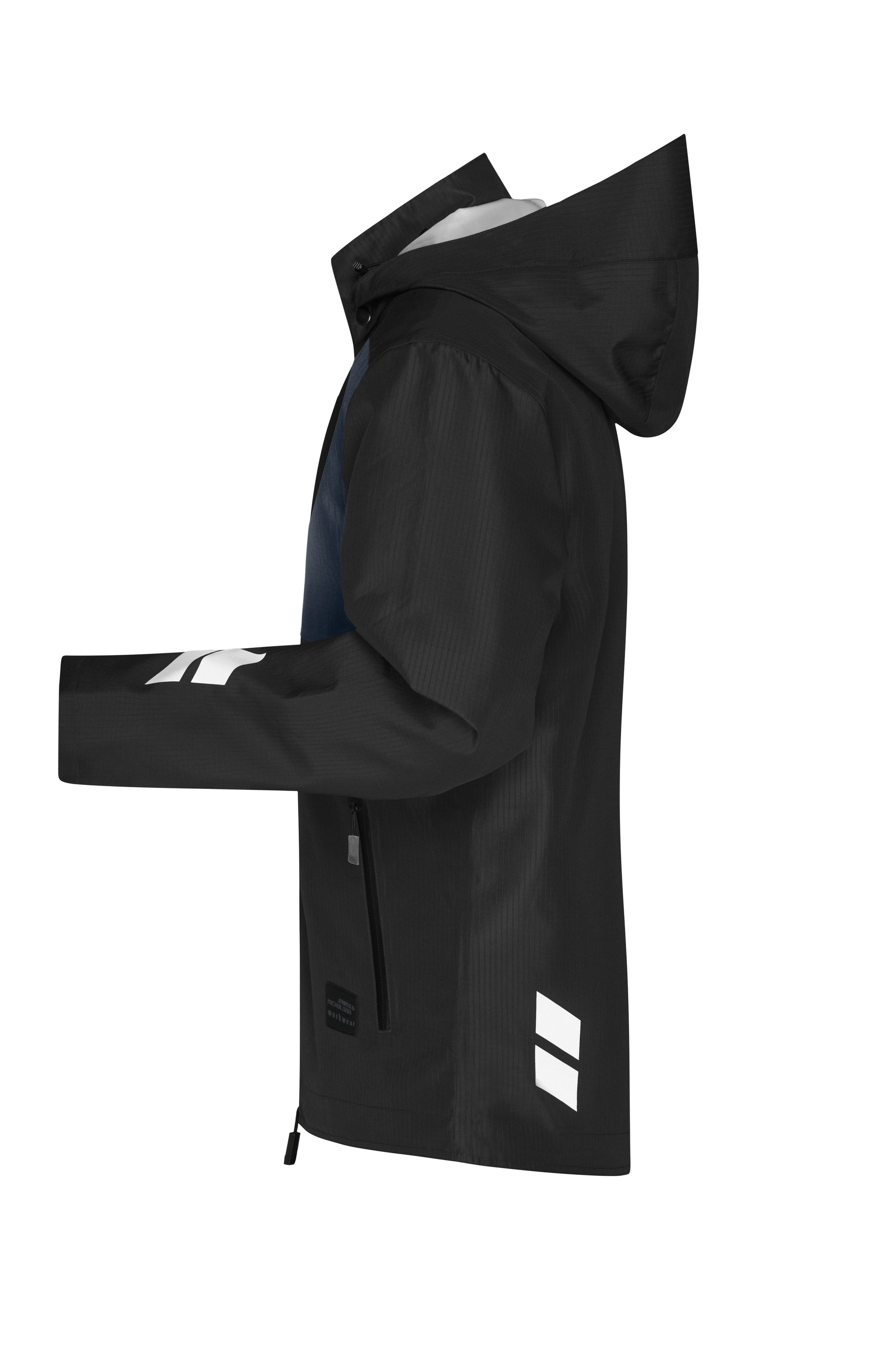 Hardshell Workwear Jacket JN1814 Professionelle, wind- und wasserdichte, atmungsaktive Arbeitsjacke für extreme Wetterbedingungen Hardshell Workwear Jacket JN1814 Professionelle, wind- und wasserdichte, atmungsaktive Arbeitsjacke für extreme Wetterbedingungen