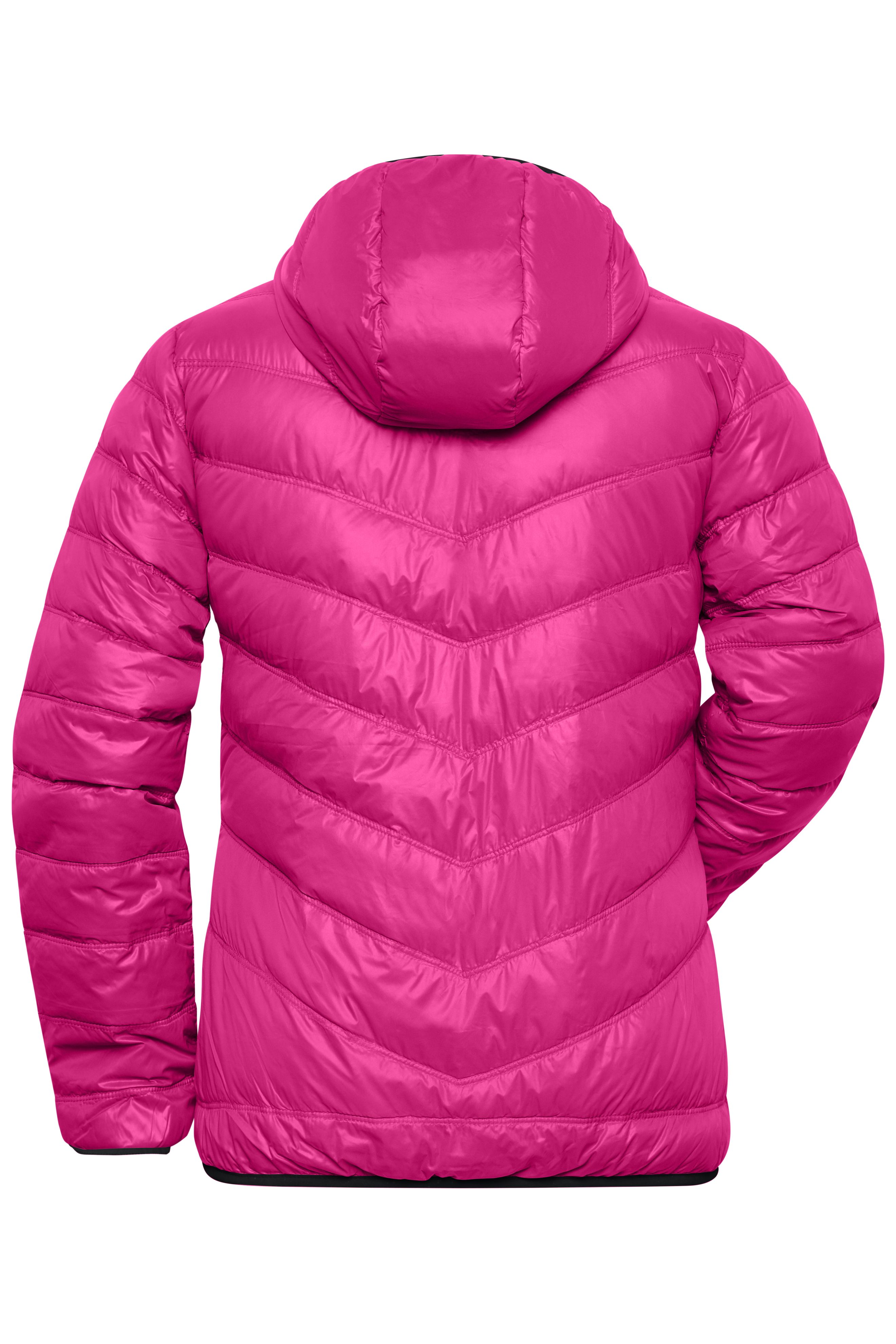 Ladies' Down Jacket JN1059 Ultraleichte Daunenjacke mit Kapuze in sportlichem Style