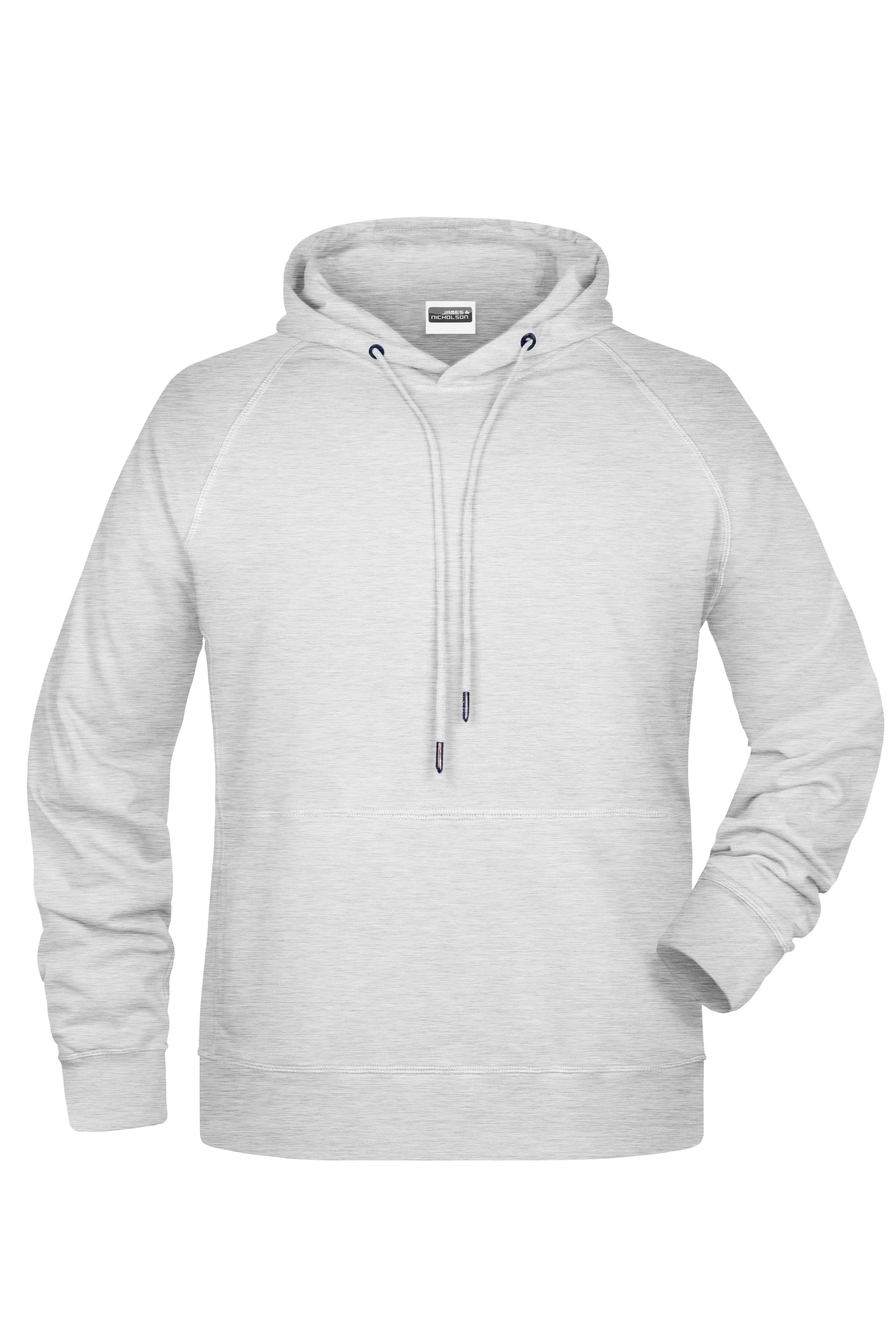 Men's Hoody 8024 Kapuzensweat mit Raglanärmeln
